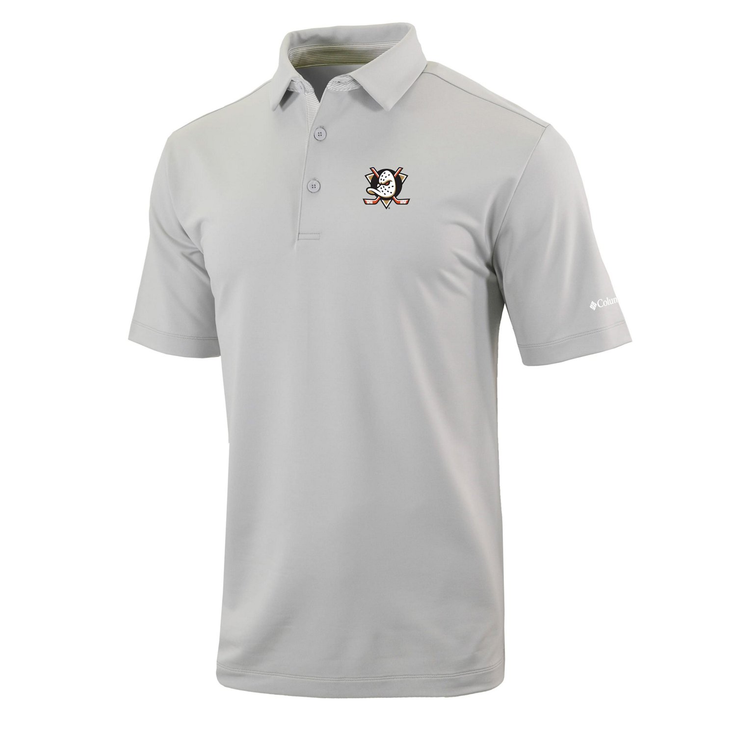 Columbia Anaheim Ducks Even Lie Omni-Wick Polo - view number 2