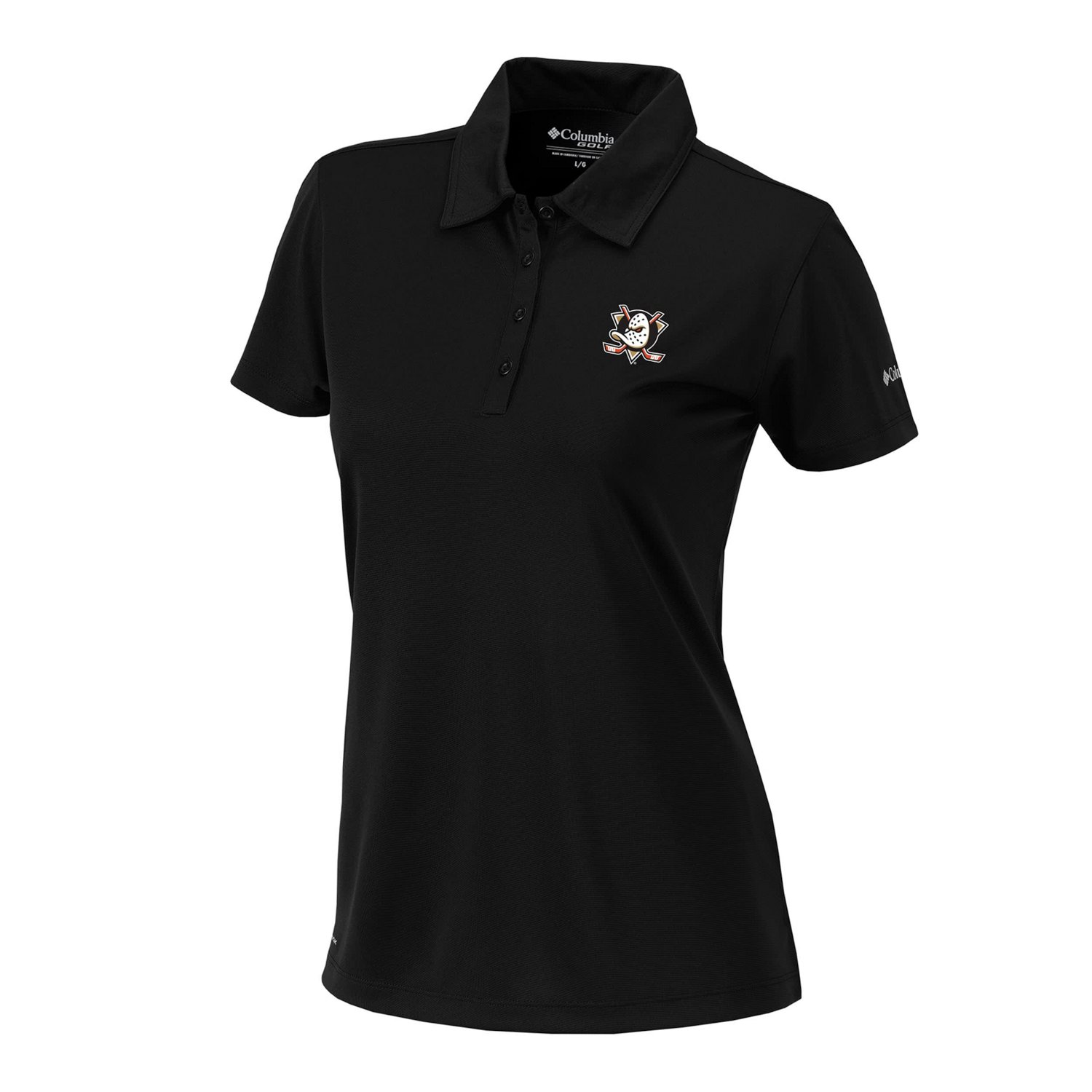 Columbia Anaheim Ducks Omni-Wick Birdie Polo - view number 2