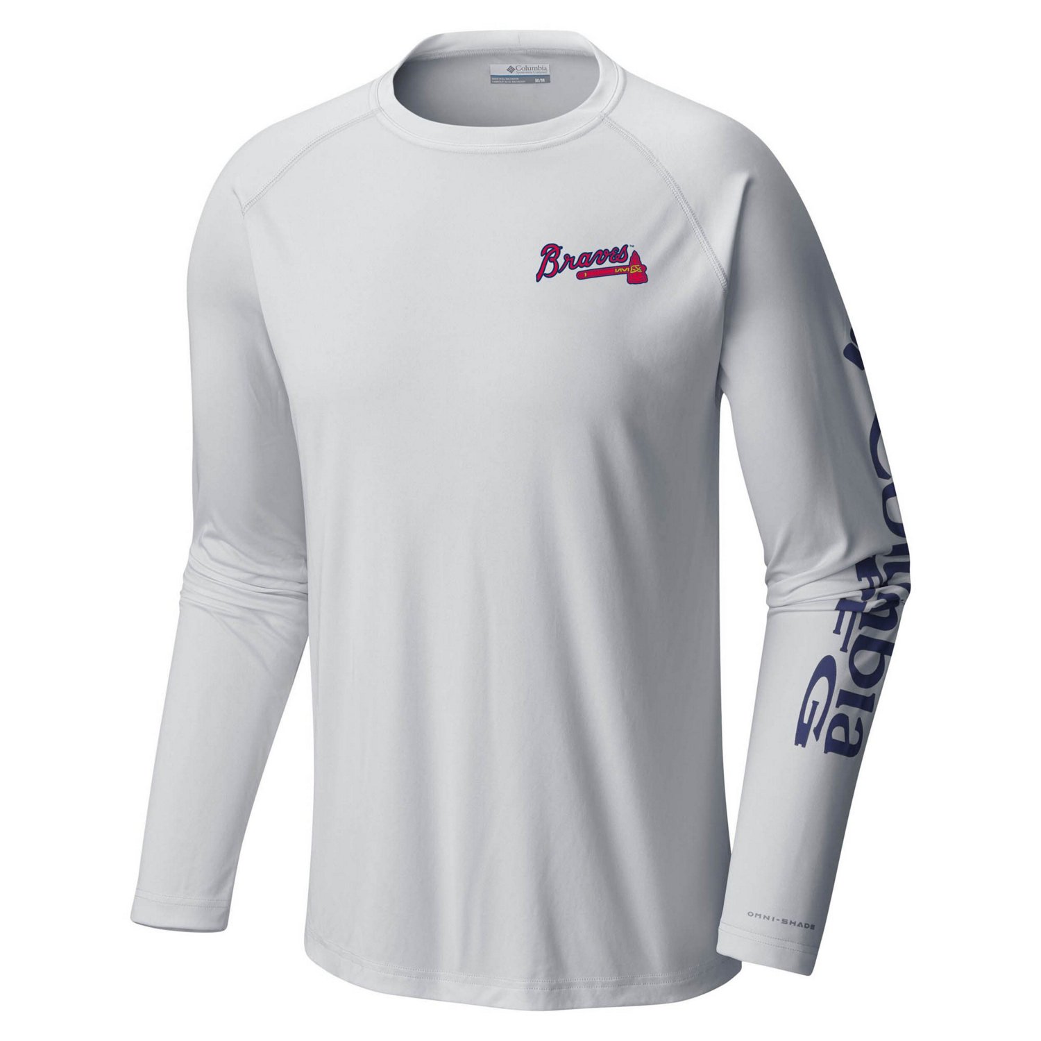 Columbia Atlanta Braves Terminal Tackle Long Sleeve T-Shirt - view number 2