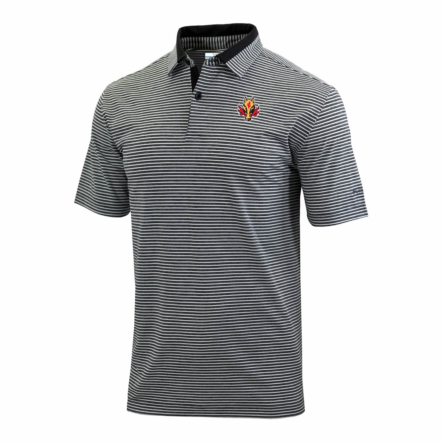 Columbia Calgary Flames Golden Hills Omni-Wick Polo - view number 2