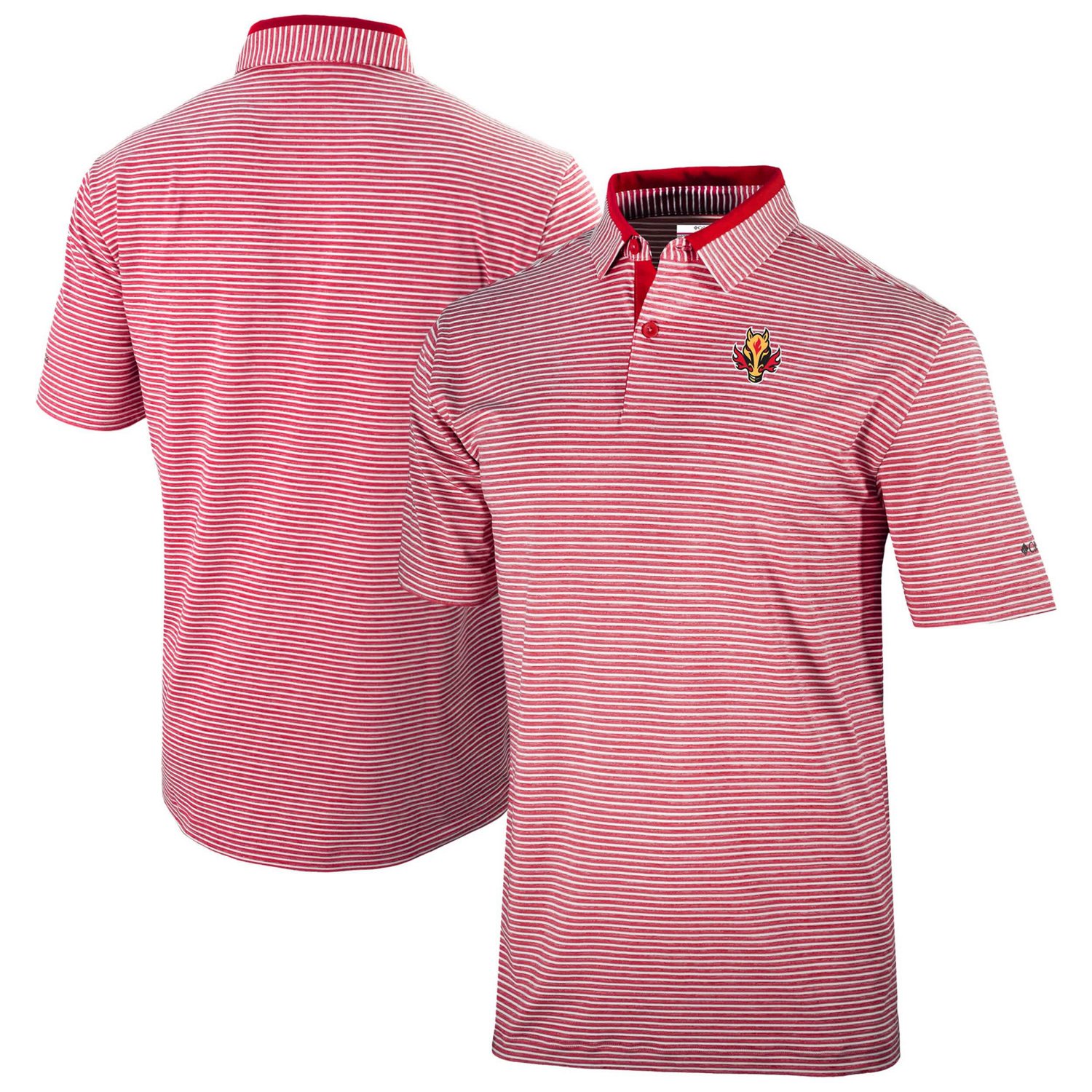 Columbia Calgary Flames Golden Hills Omni-Wick Polo