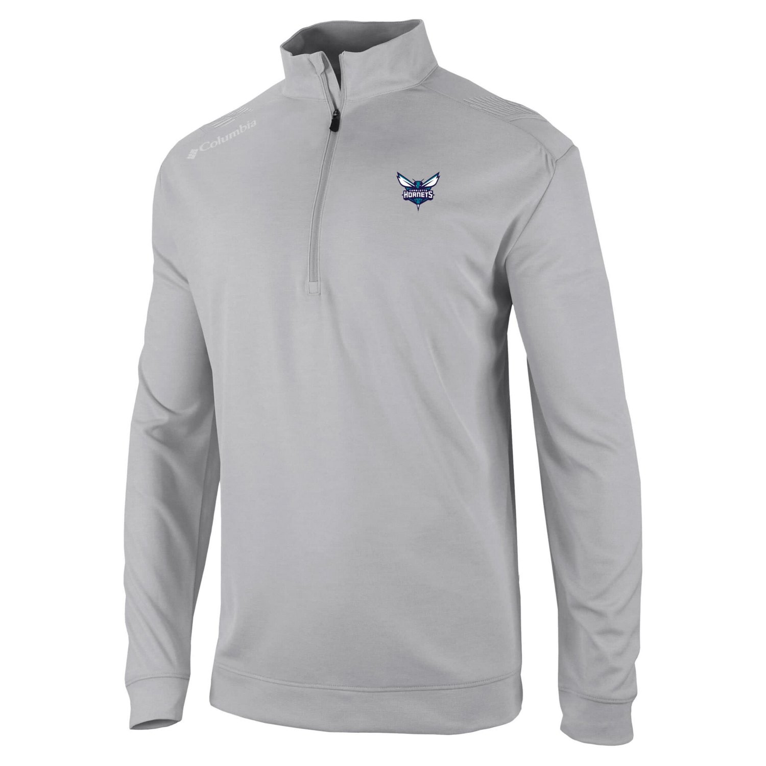 Columbia Charlotte Hornets Oakland Downs Quarter-Zip Pullover