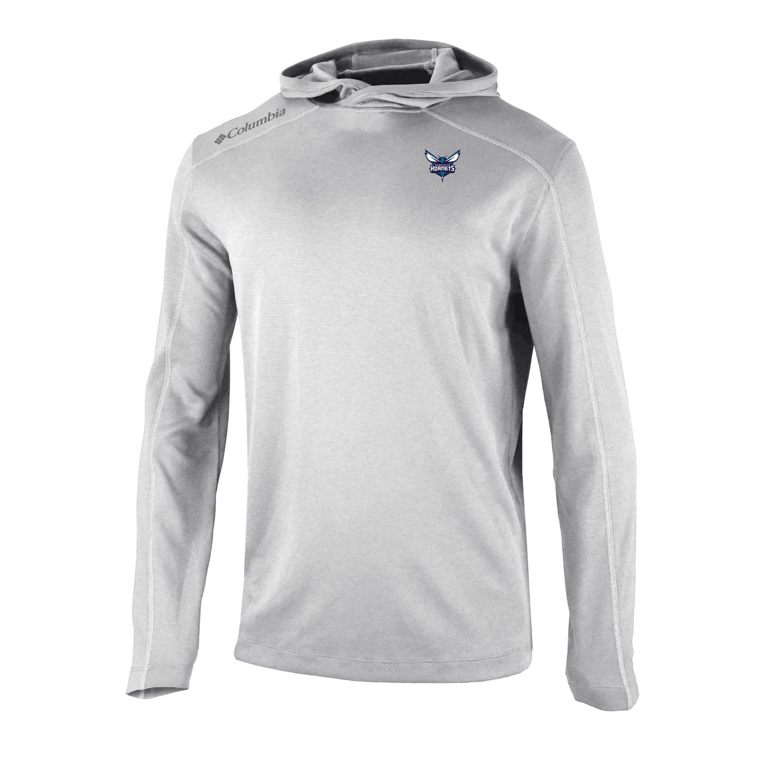 Columbia Charlotte Hornets Omni-Wick Shotgun Pullover Hoodie - view number 2