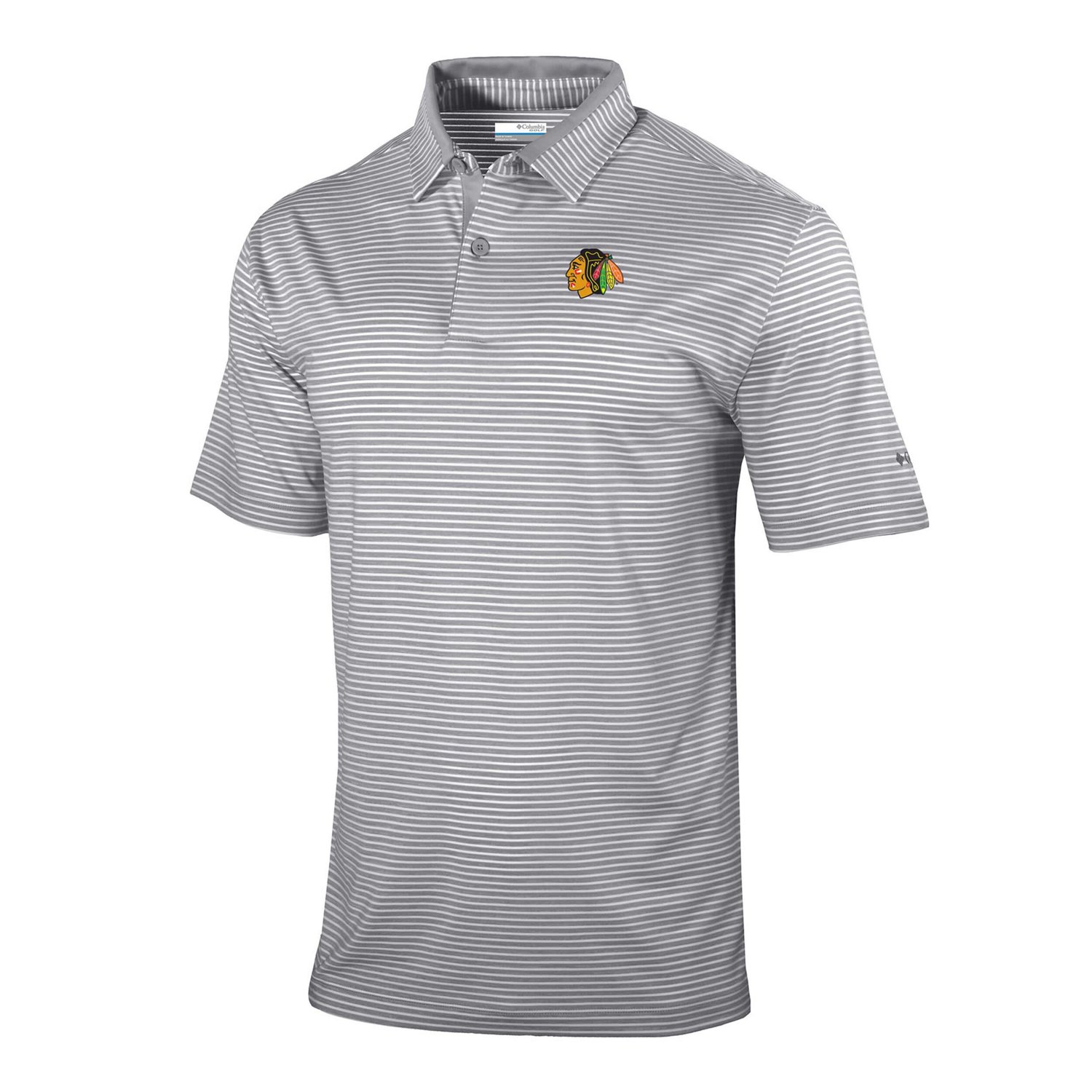 Columbia Chicago Blackhawks Golden Hills Omni-Wick Polo - view number 2