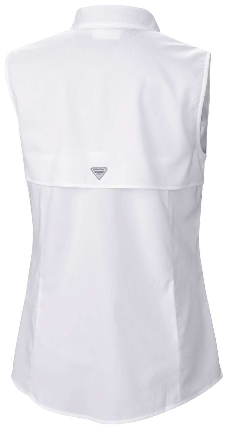 Columbia Chicago Blackhawks Tamiami Omni-Shade Sleeveless Button-Up Shirt                                                        - view number 3