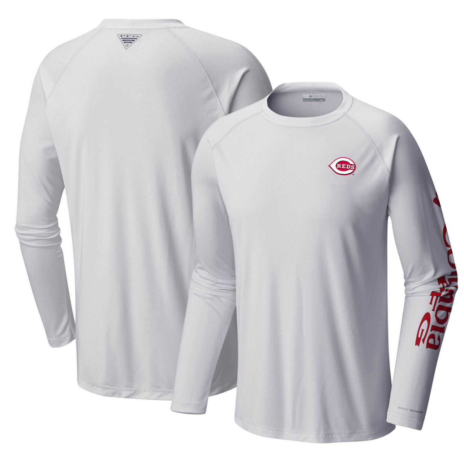 Columbia Cincinnati Reds Terminal Tackle Long Sleeve T Shirt Academy