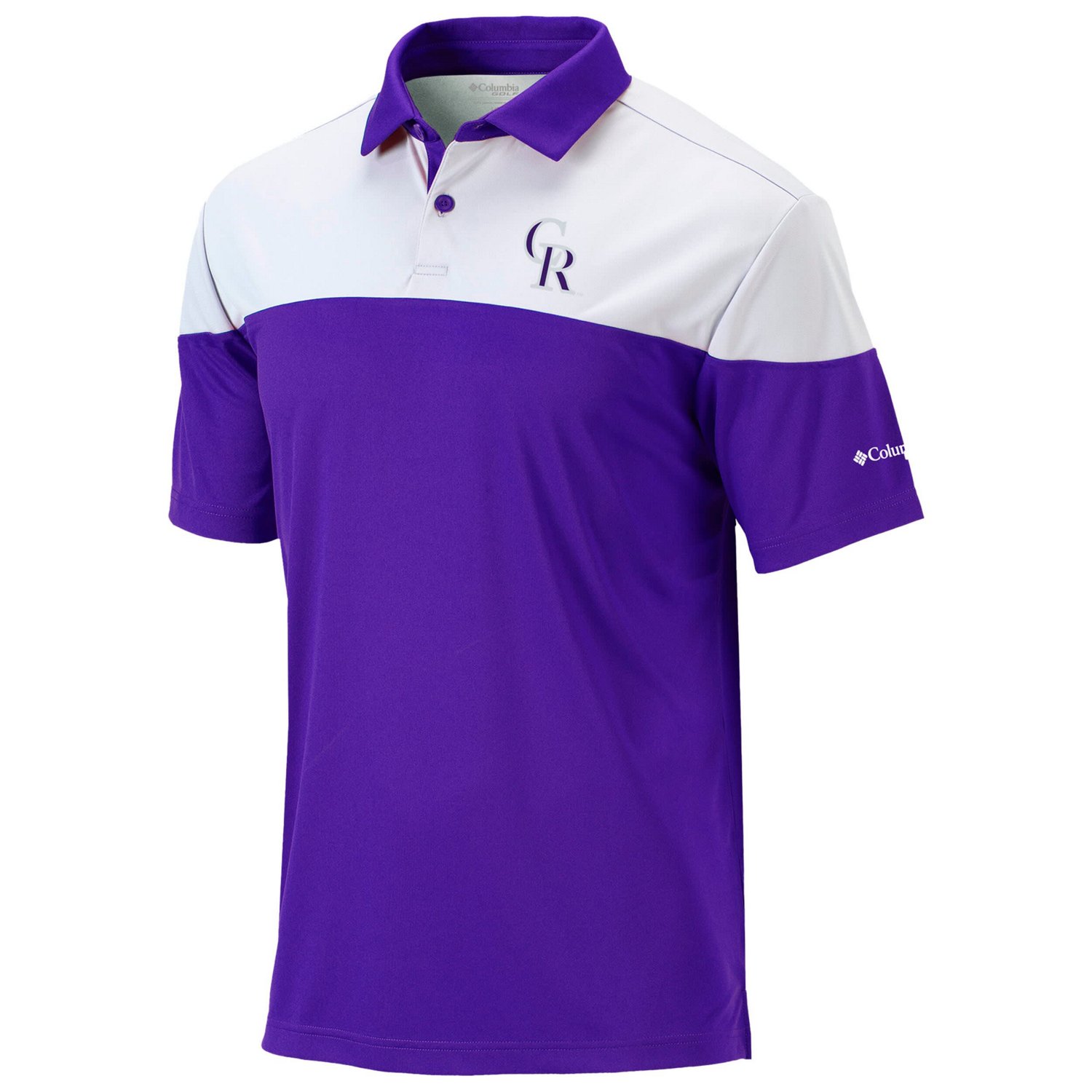 Columbia Colorado Rockies Omni-Wick Best Ball Polo - view number 2