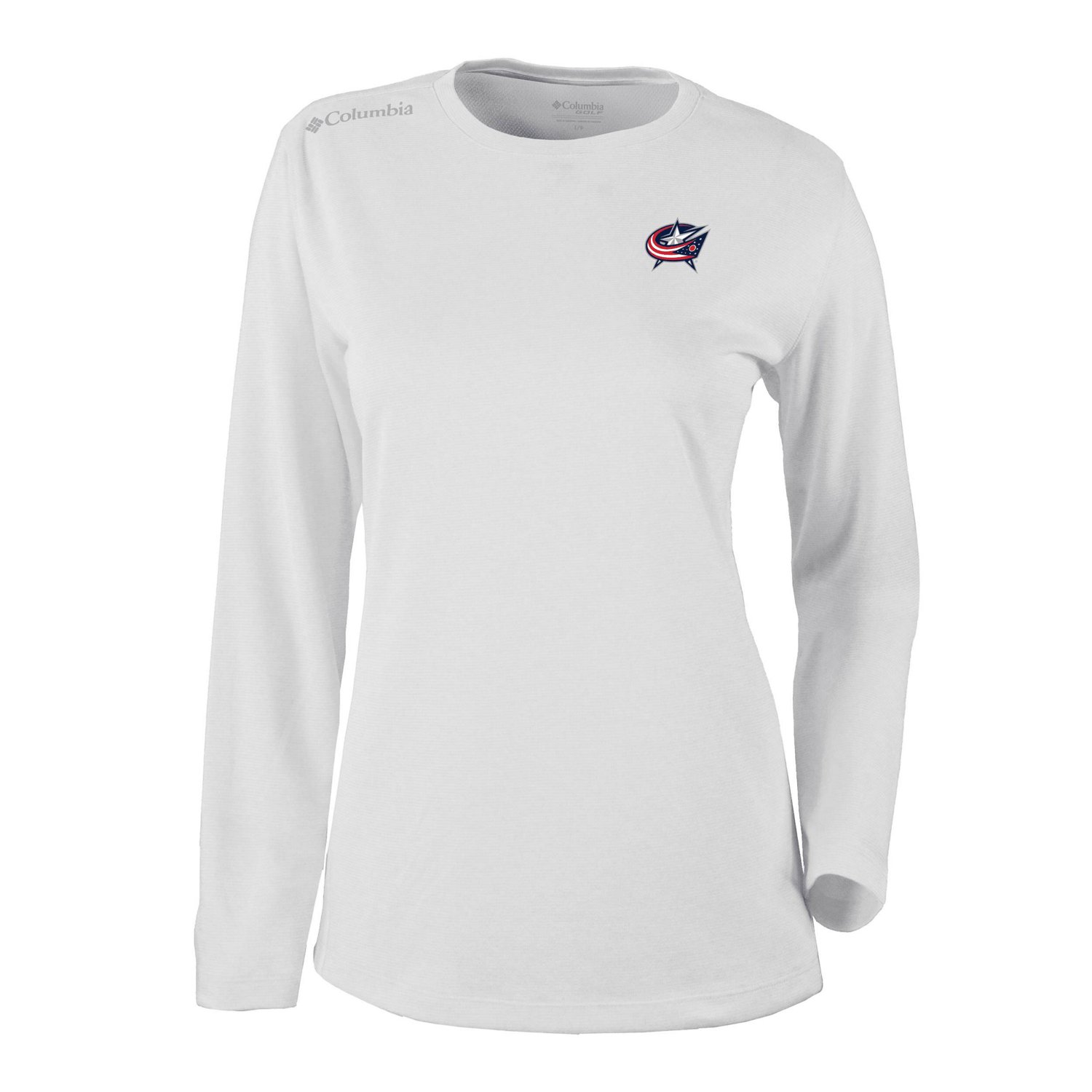Columbia Columbus Blue Jackets Shotgun Omni-Wick Raglan Long Sleeve T-Shirt                                                      - view number 2