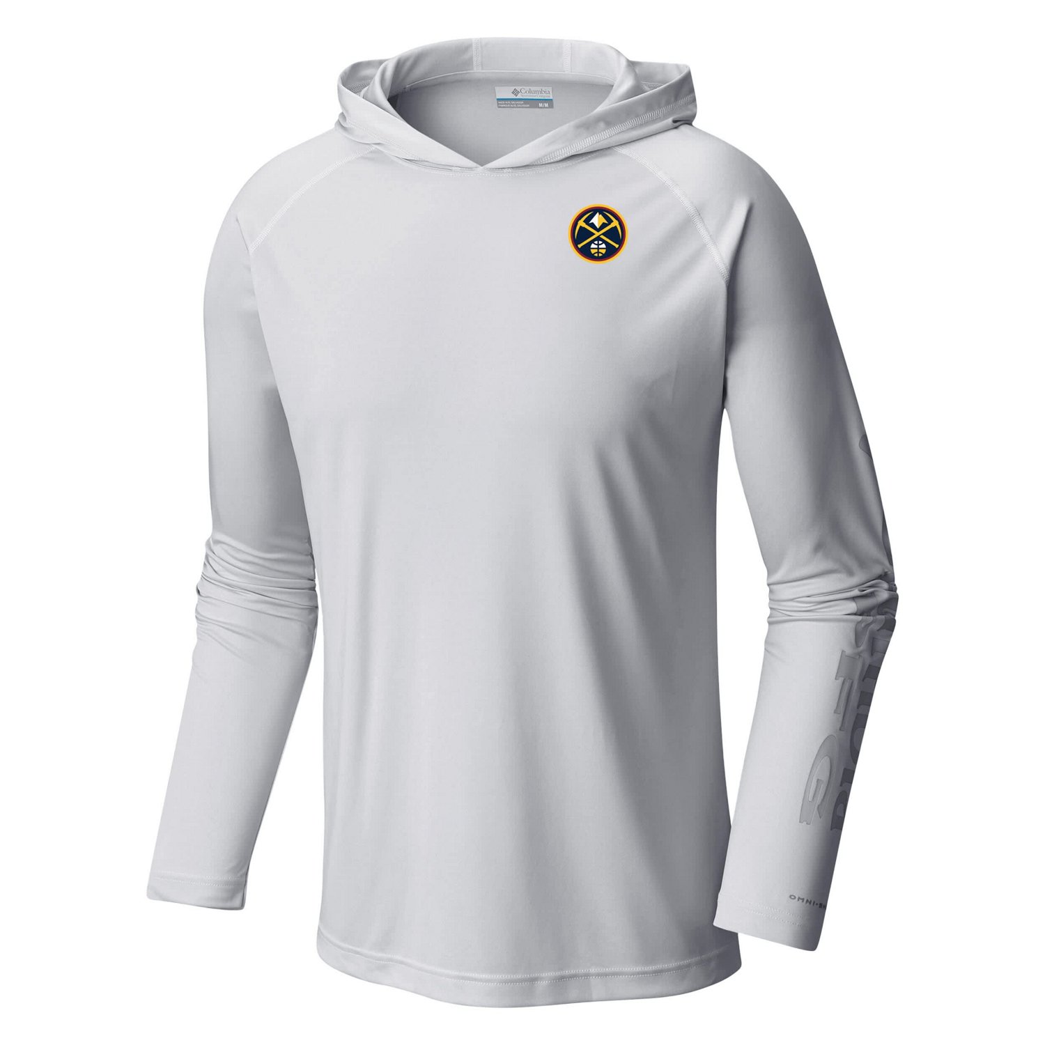 Columbia Denver Nuggets Terminal Tackle Long Sleeve Hoodie T-Shirt                                                               - view number 2