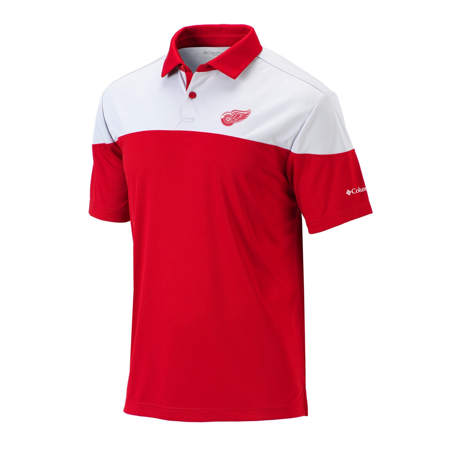 Columbia Detroit Red Wings Best Ball Omni-Wick Polo - view number 2
