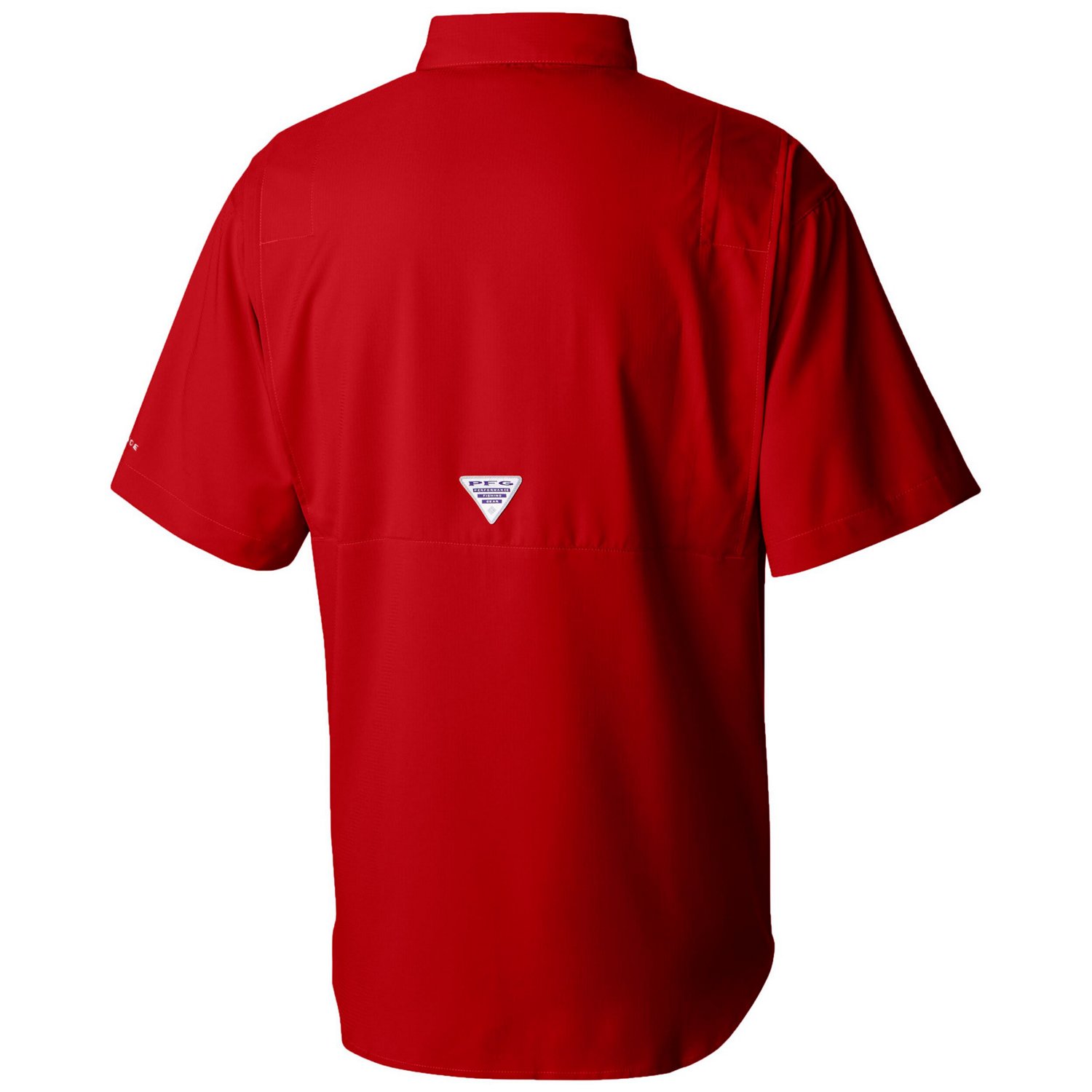 Columbia Detroit Red Wings Tamiami Short Sleeve Omni-Wick Button-Down Shirt - view number 3