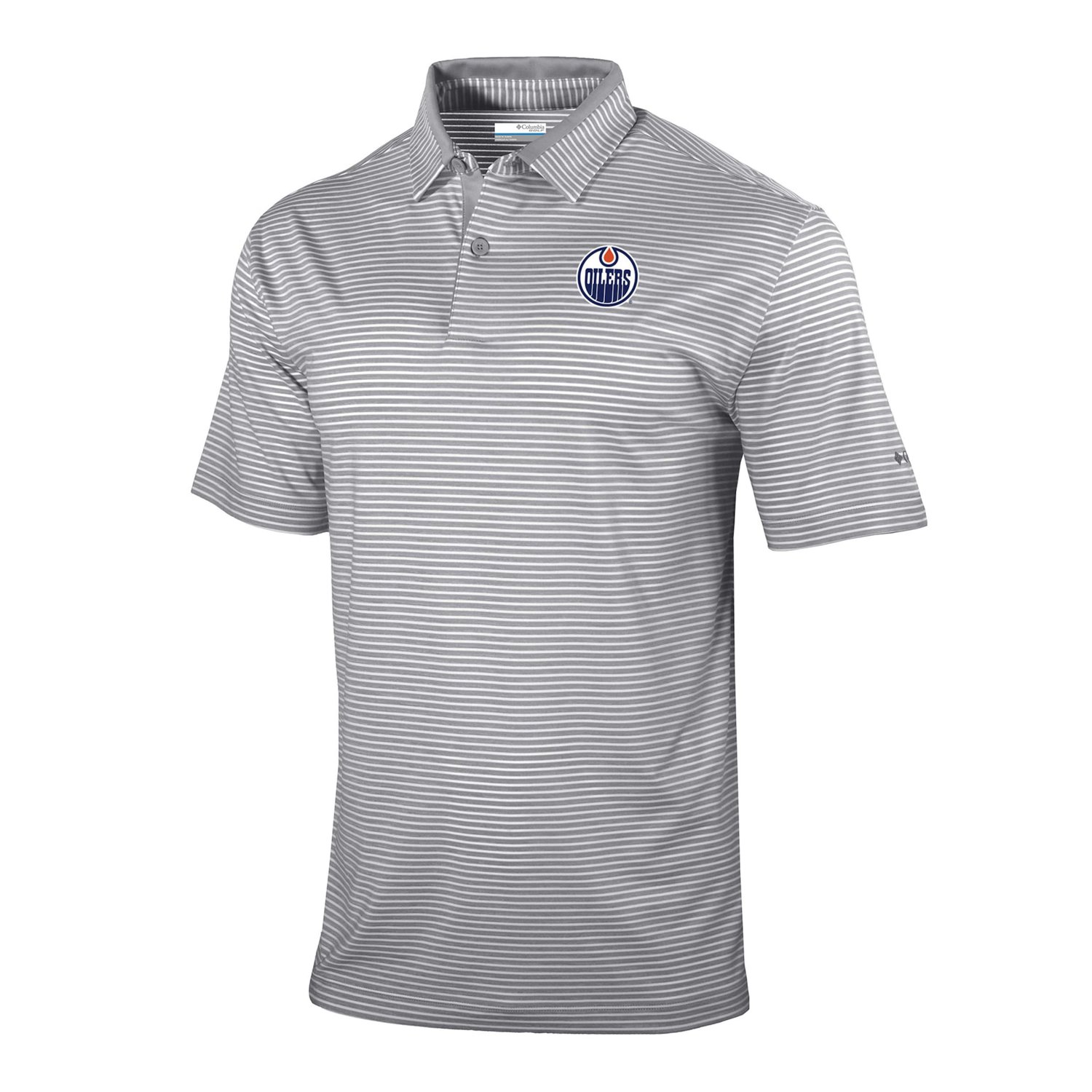 Columbia Edmonton Oilers Golden Hills Omni-Wick Polo                                                                             - view number 2