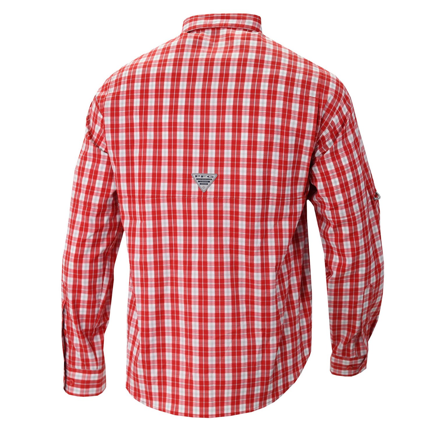 Columbia Houston Cougars Super Tamiami Omni-Shade Long Sleeve Button-Down Shirt