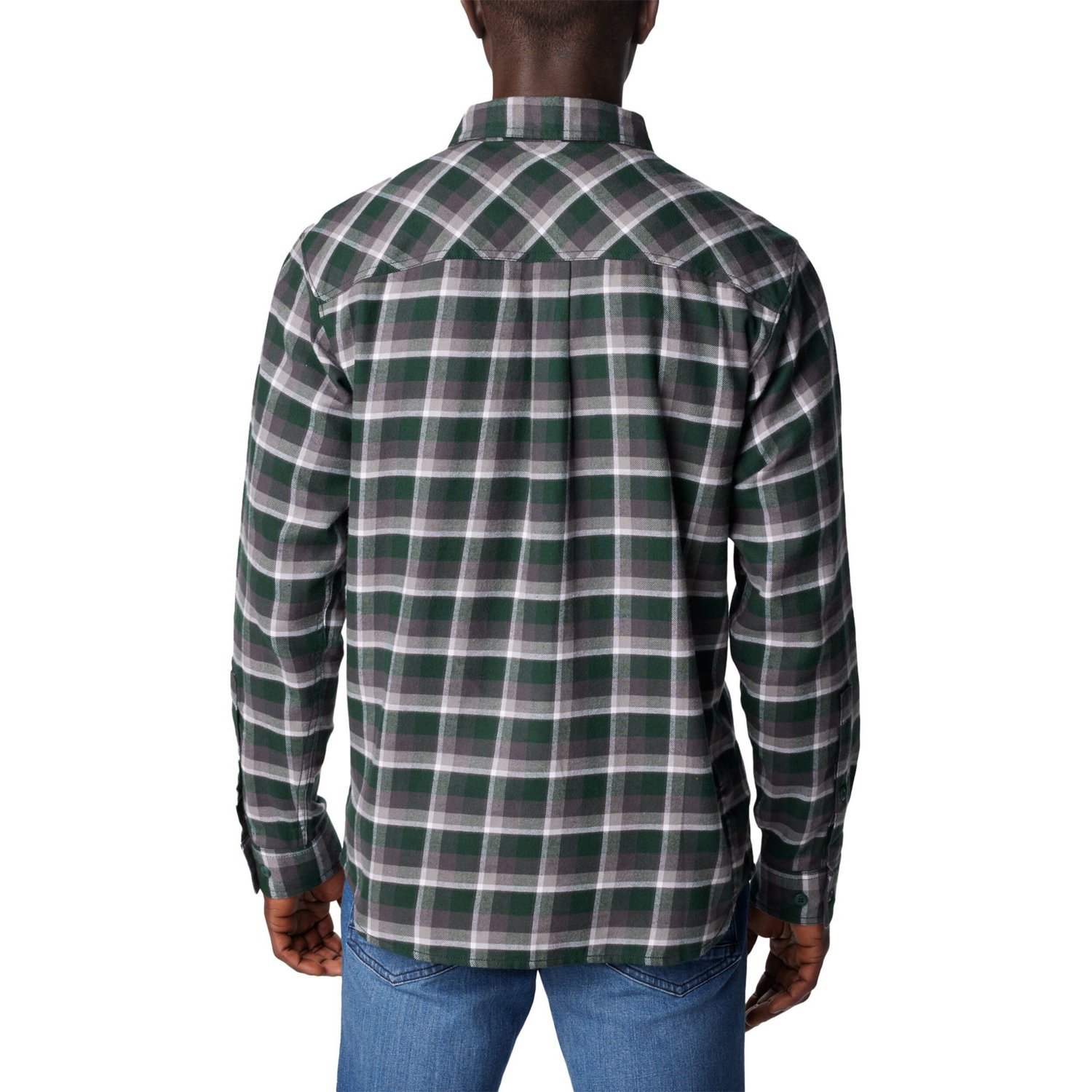 Columbia Michigan State Spartans Flare Gun Flannel Long Sleeve Shirt - view number 2