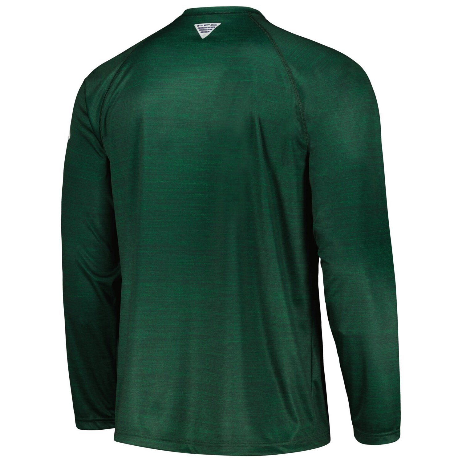 Columbia Michigan State Spartans PFG Terminal Tackle Omni-Shade Raglan Long Sleeve T-Shirt - view number 3