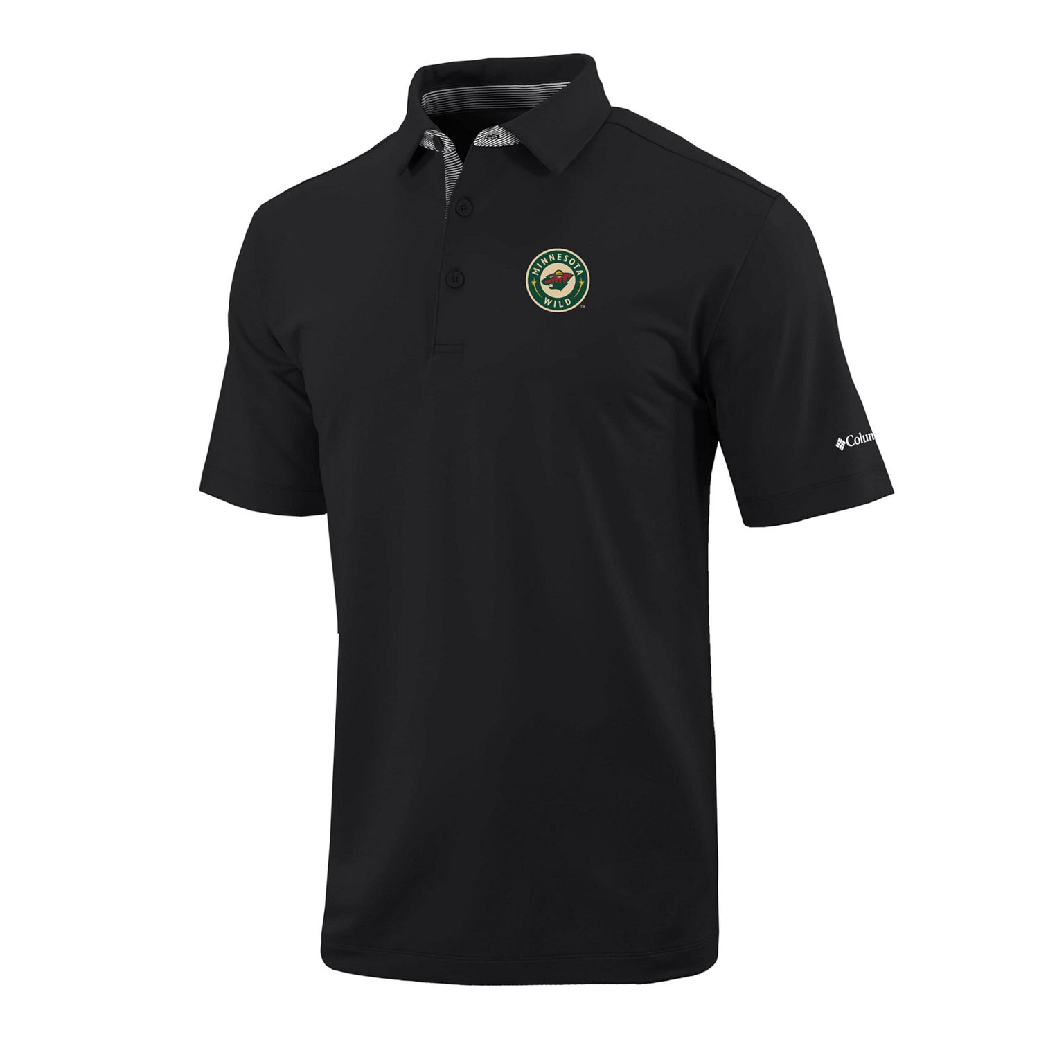 Columbia Minnesota Wild Even Lie Omni-Wick Polo - view number 2