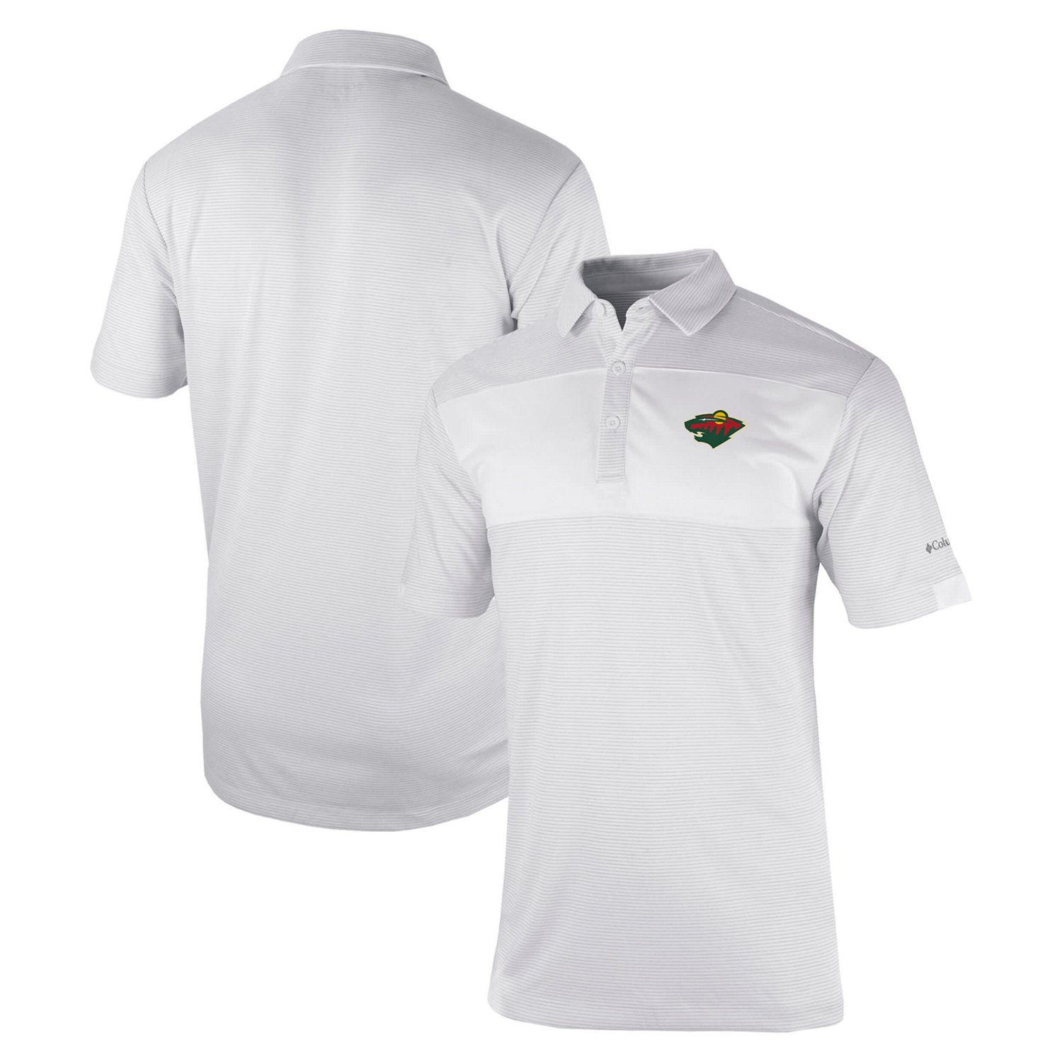 Columbia Minnesota Wild Omni-Wick Total Control Polo