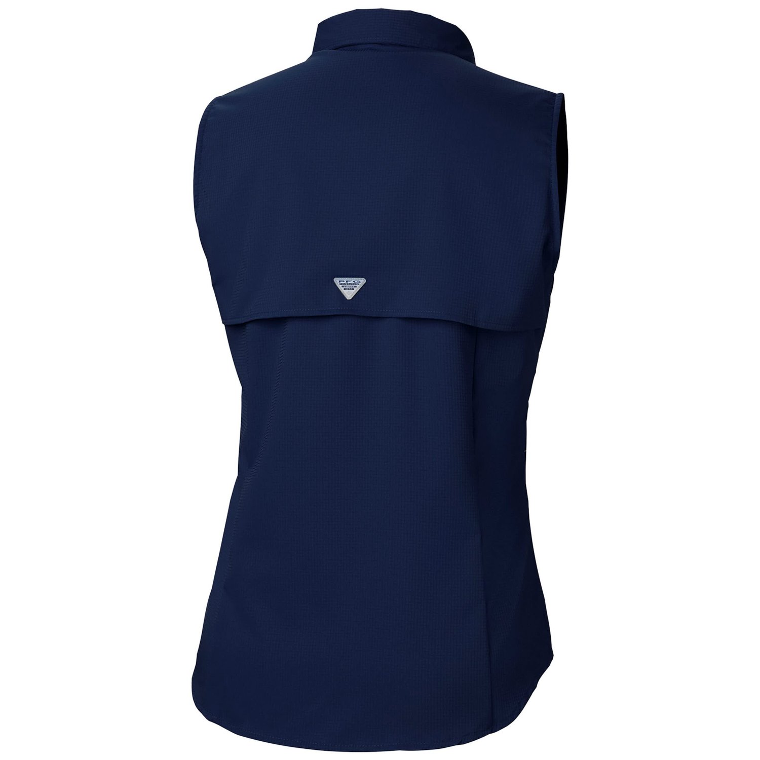 Columbia Montreal Canadiens Tamiami Omni-Shade Sleeveless Button-Up Shirt                                                        - view number 3