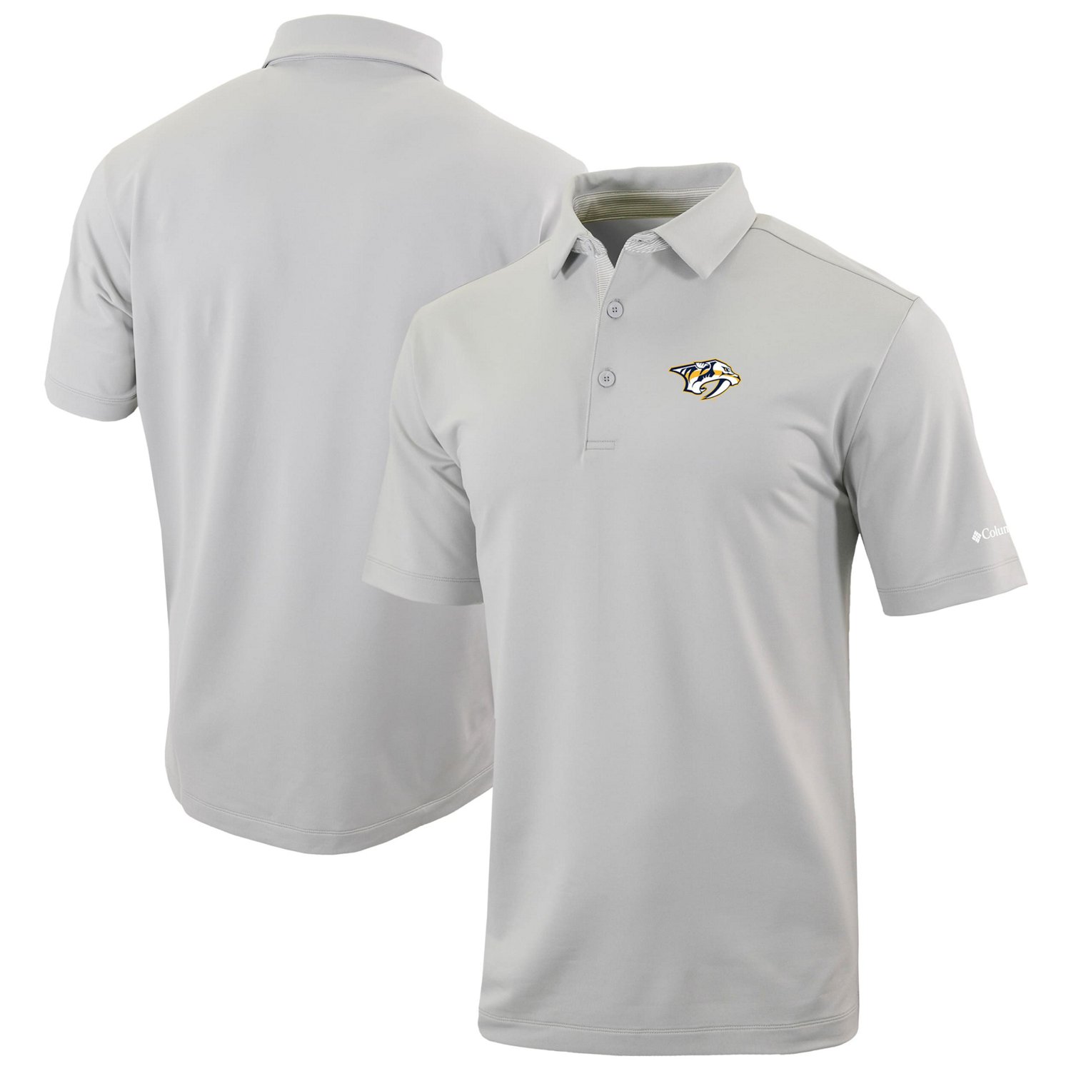 Columbia Nashville Predators Even Lie Omni-Wick Polo