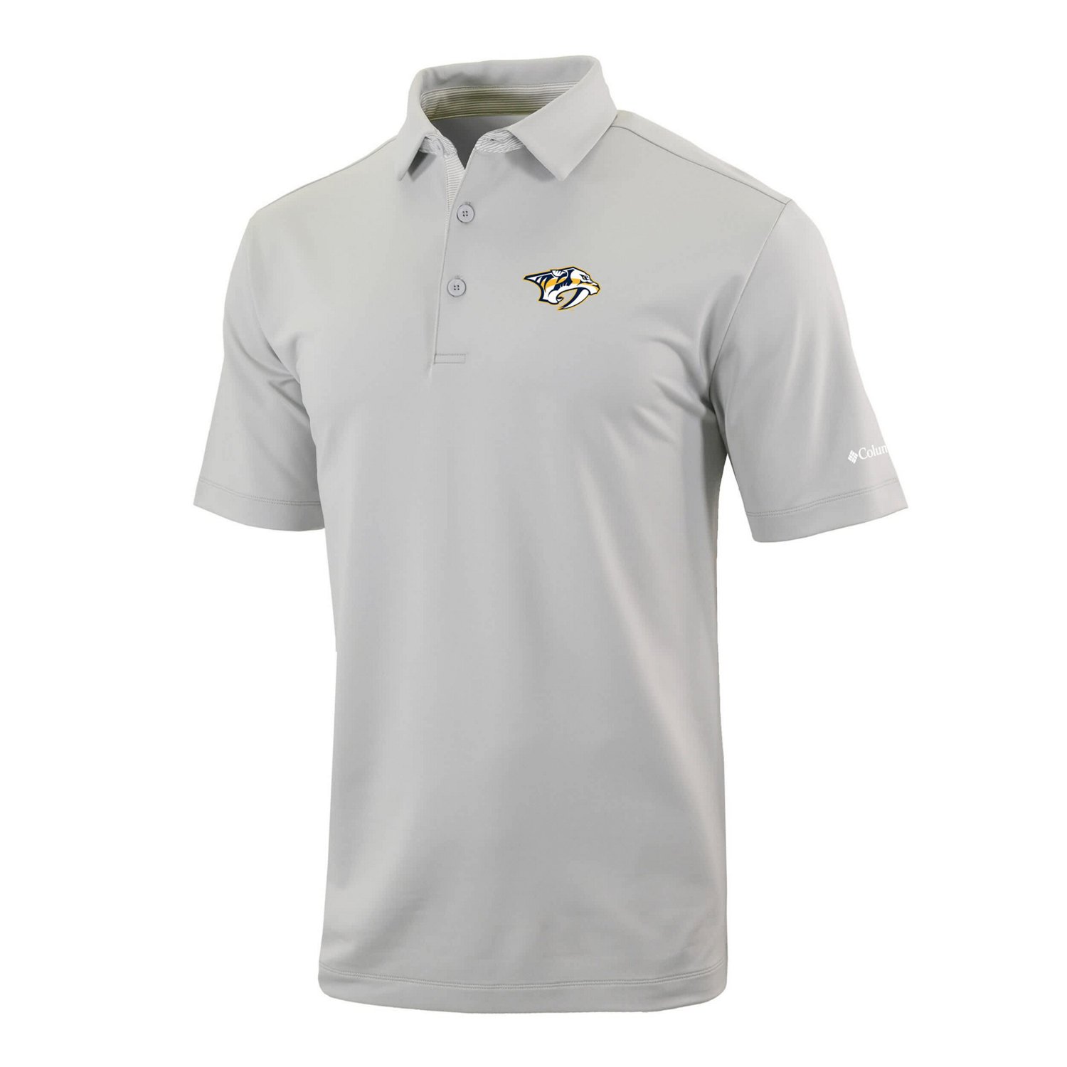 Columbia Nashville Predators Even Lie Omni-Wick Polo