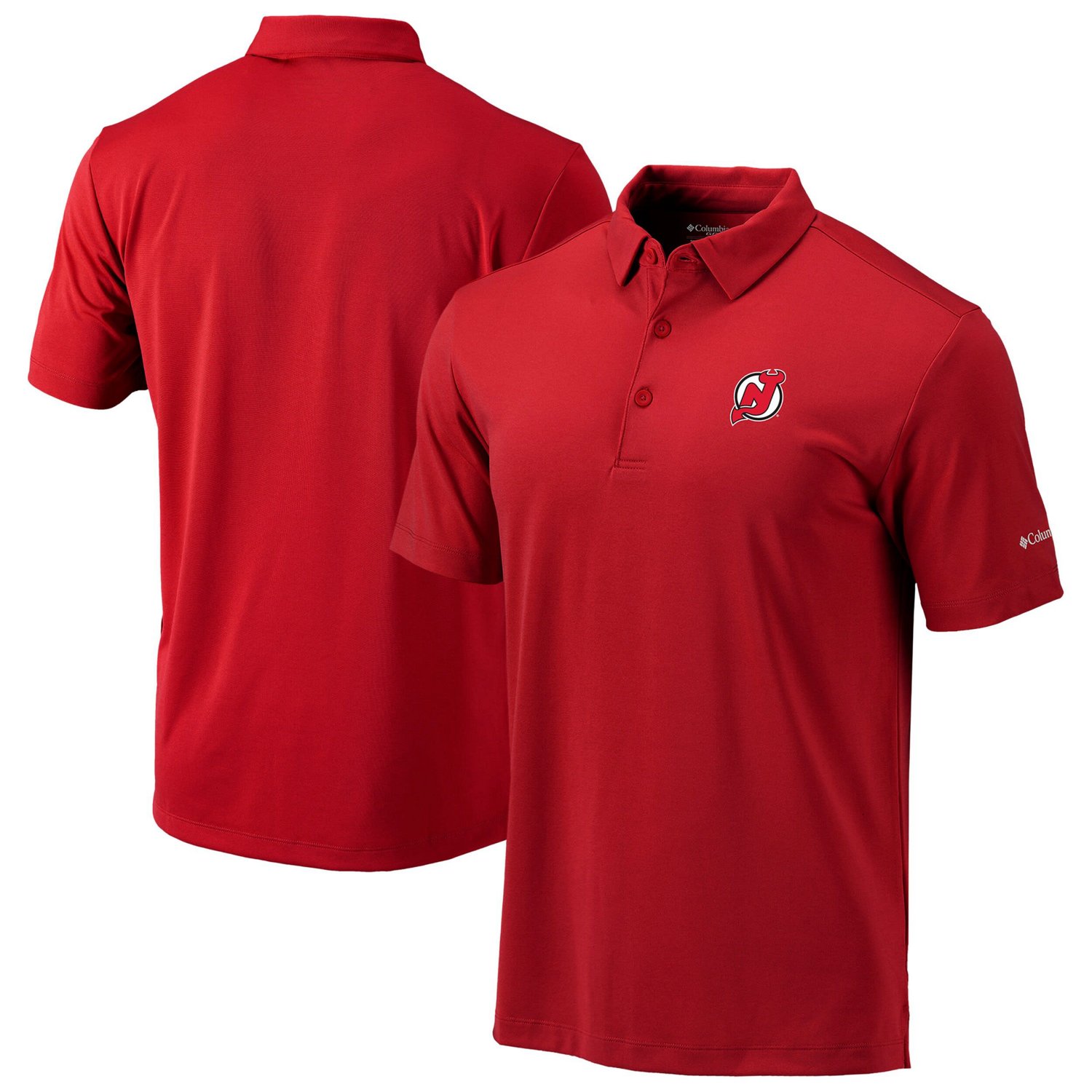 Columbia New Jersey Devils Drive Omni-Wick Polo                                                                                  - view number 1