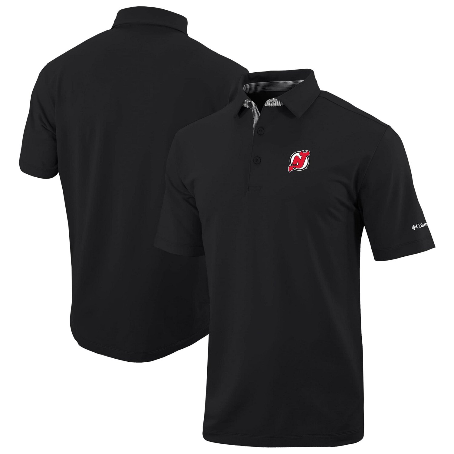 Columbia New Jersey Devils Even Lie Omni-Wick Polo - view number 1