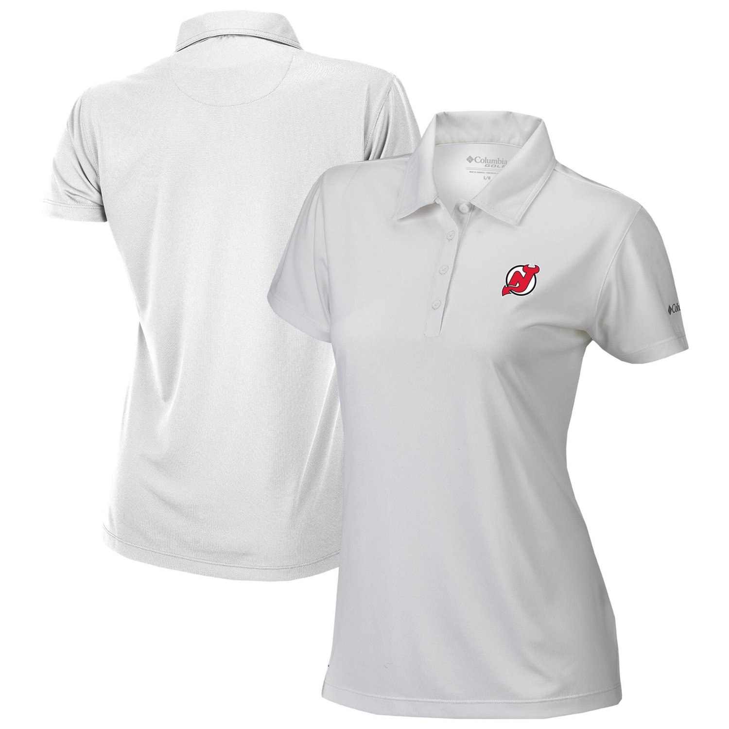 Columbia New Jersey Devils Omni-Wick Birdie Polo - view number 1