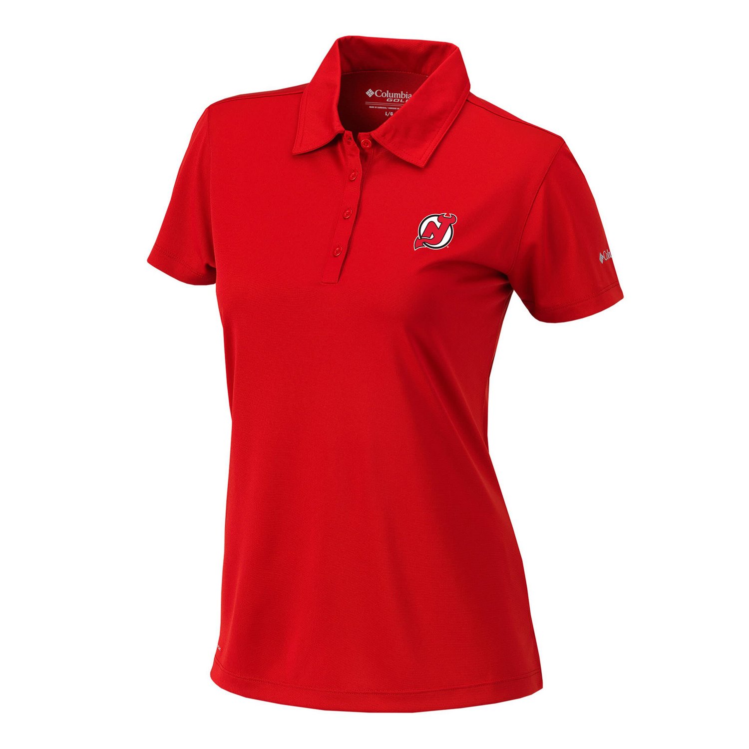 Columbia New Jersey Devils Omni-Wick Birdie Polo - view number 2