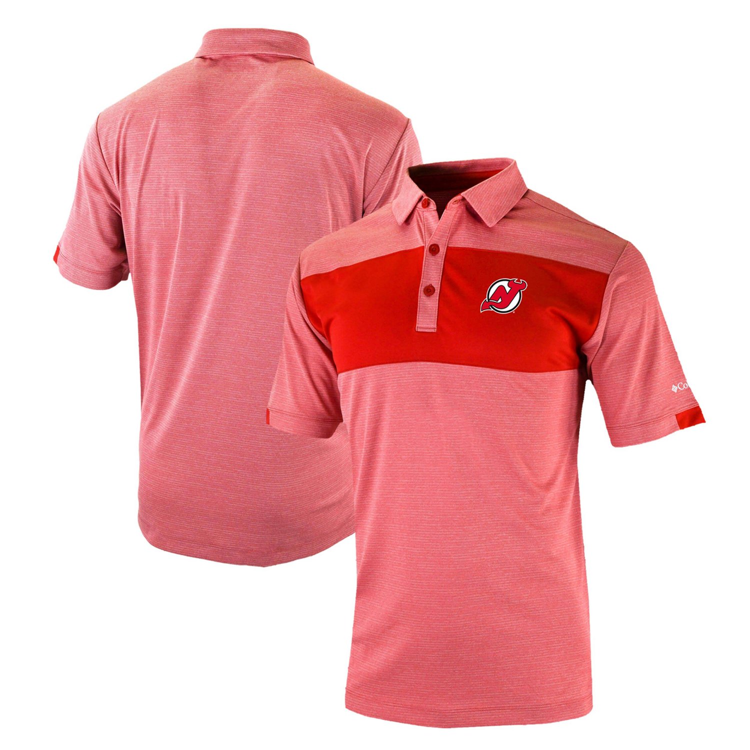 Columbia New Jersey Devils Omni-Wick Total Control Polo
