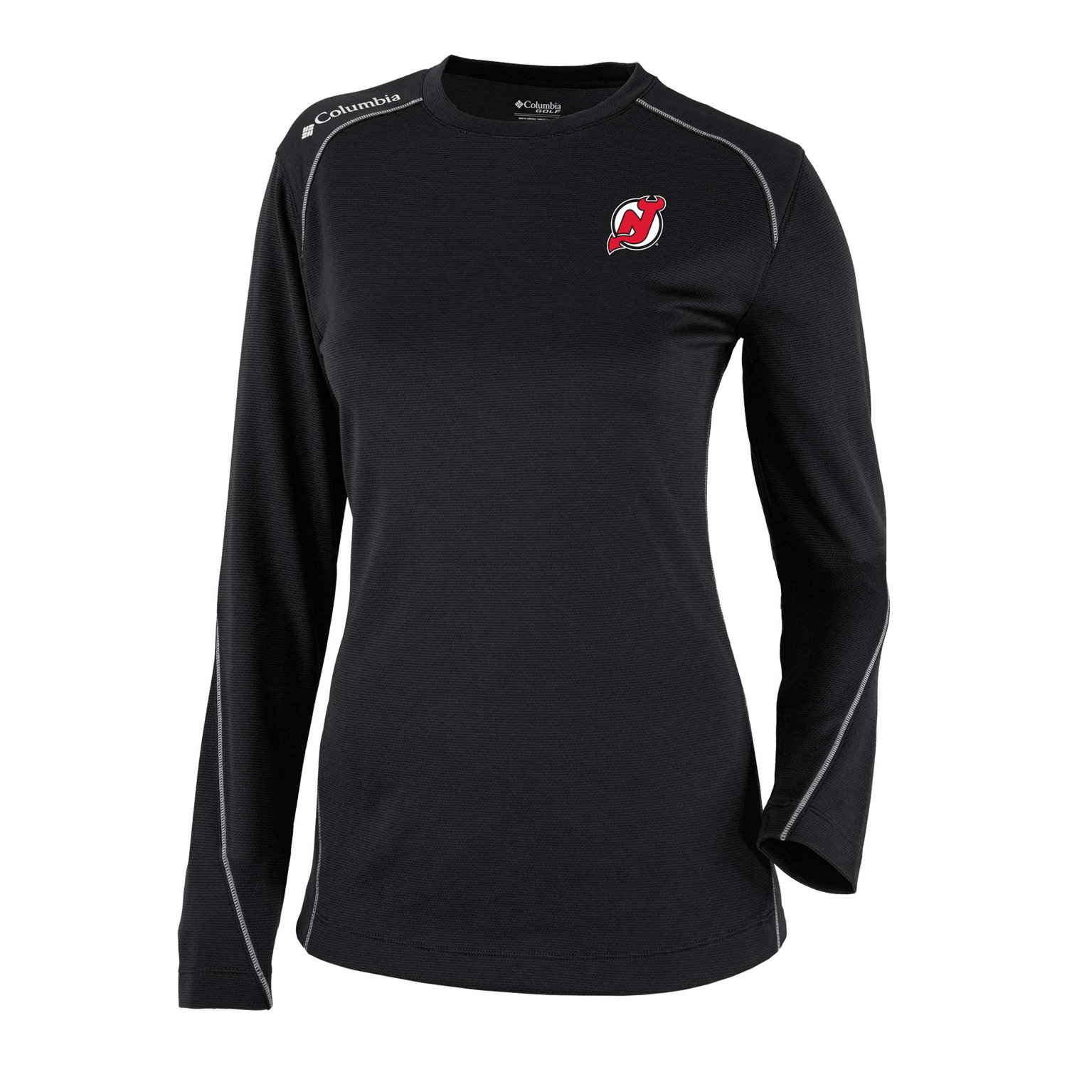 Columbia New Jersey Devils Shotgun Omni-Wick Raglan Long Sleeve T-Shirt - view number 2