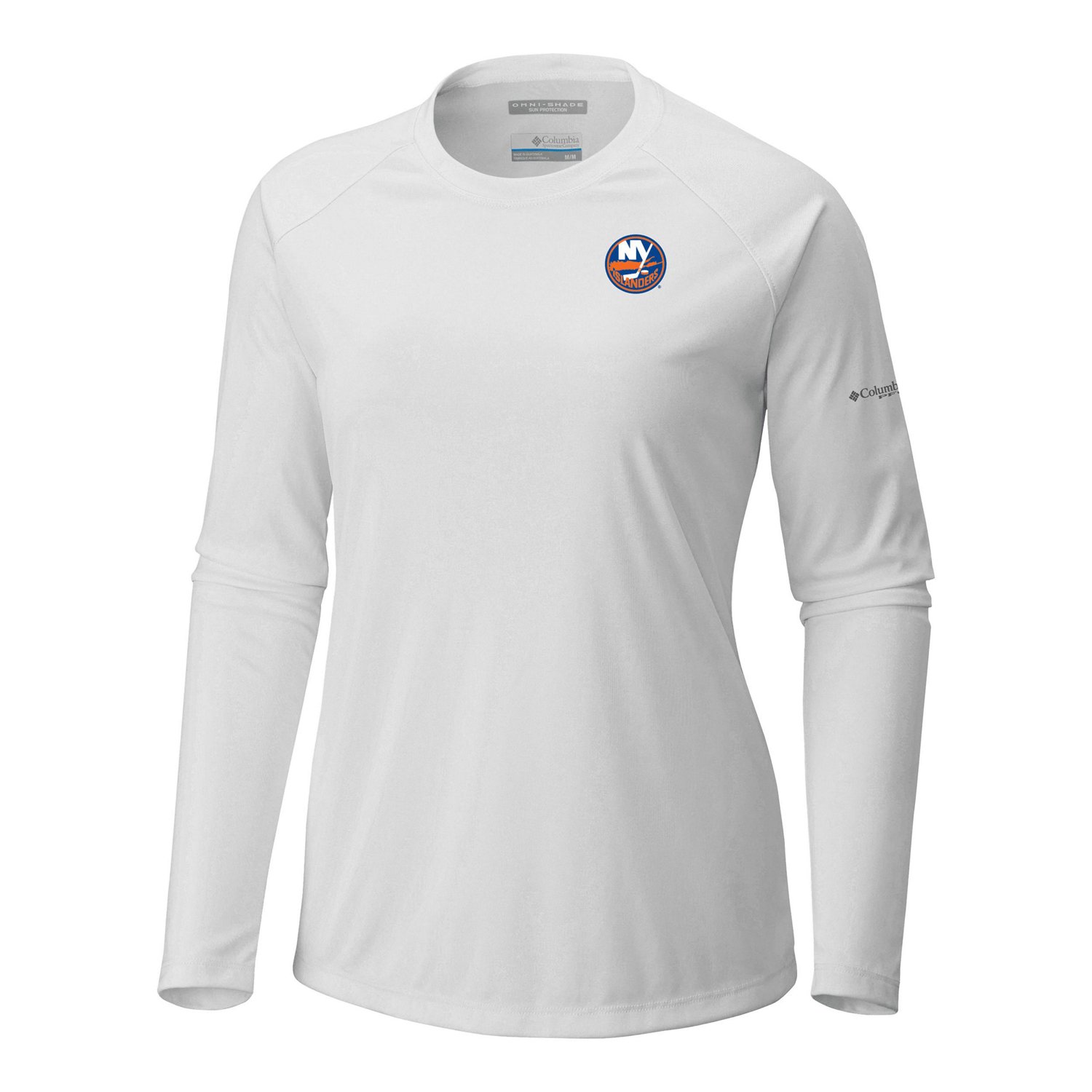 Columbia New York Islanders Omni-Shade Tidal Tee II Raglan Long Sleeve T-Shirt                                                   - view number 2