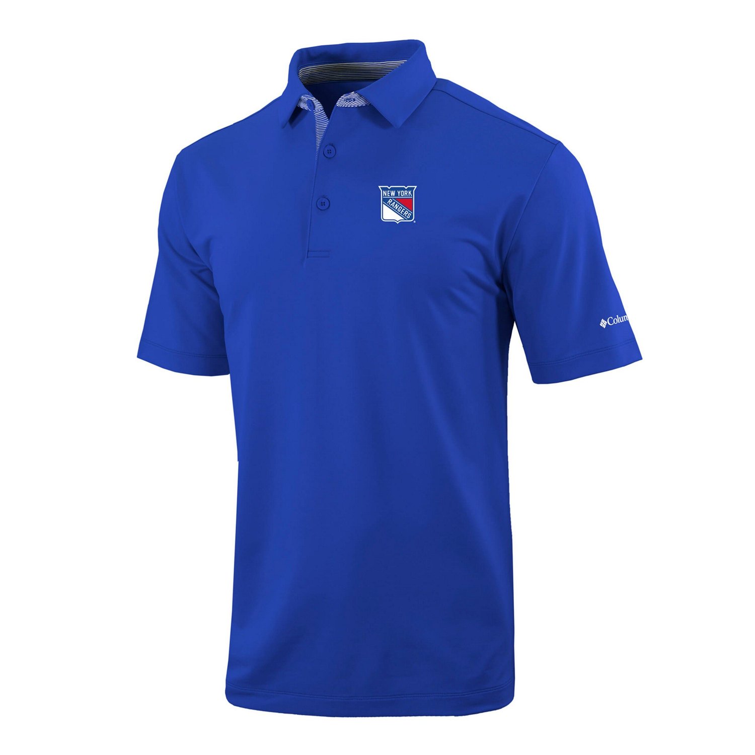 Columbia New York Rangers Even Lie Omni-Wick Polo - view number 2
