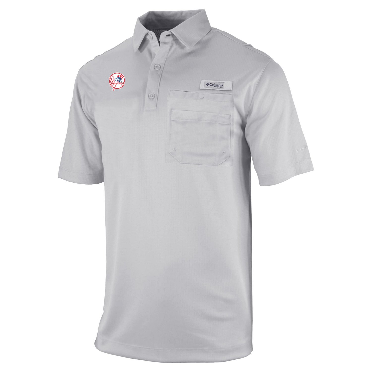 Columbia New York Yankees Omni-Wick Flycaster Pocket Polo                                                                        - view number 2