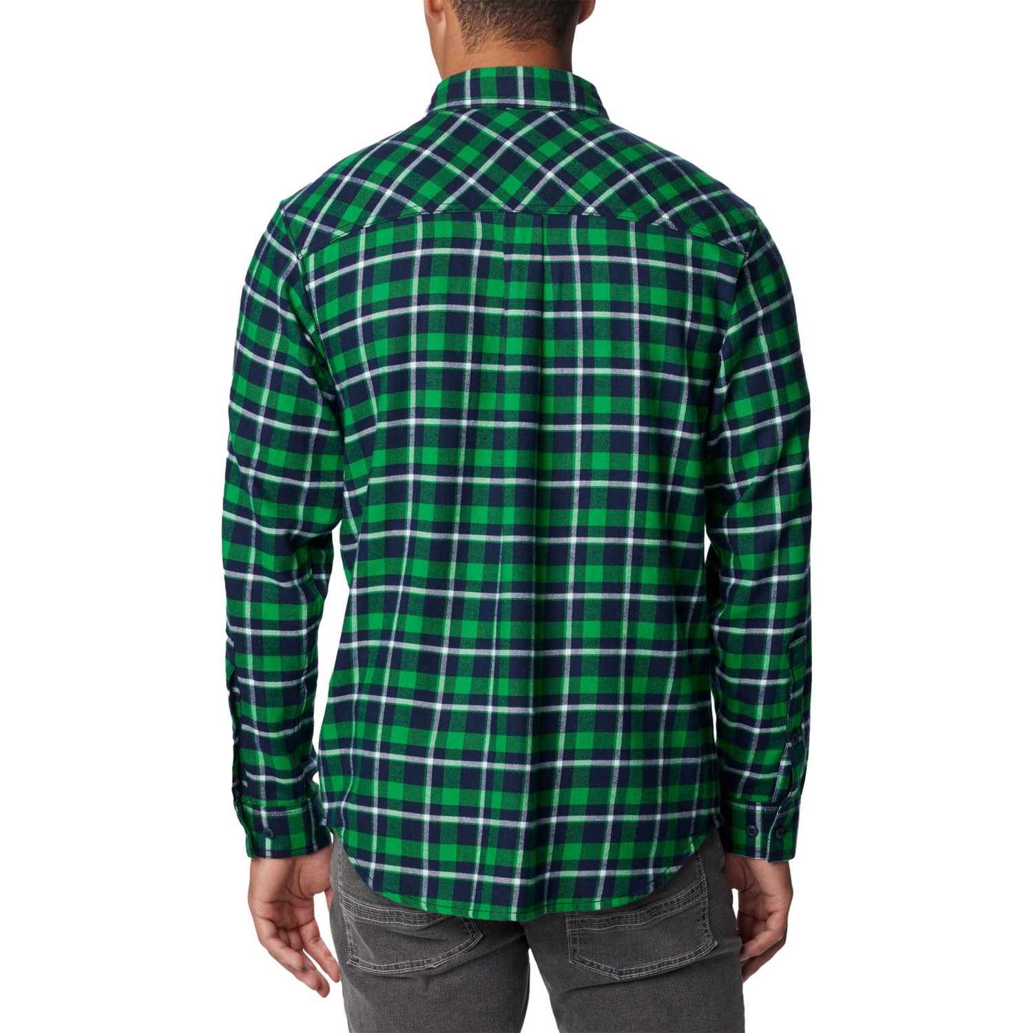 Columbia Notre Dame Fighting Irish Flare Gun Flannel Long Sleeve Shirt - view number 2