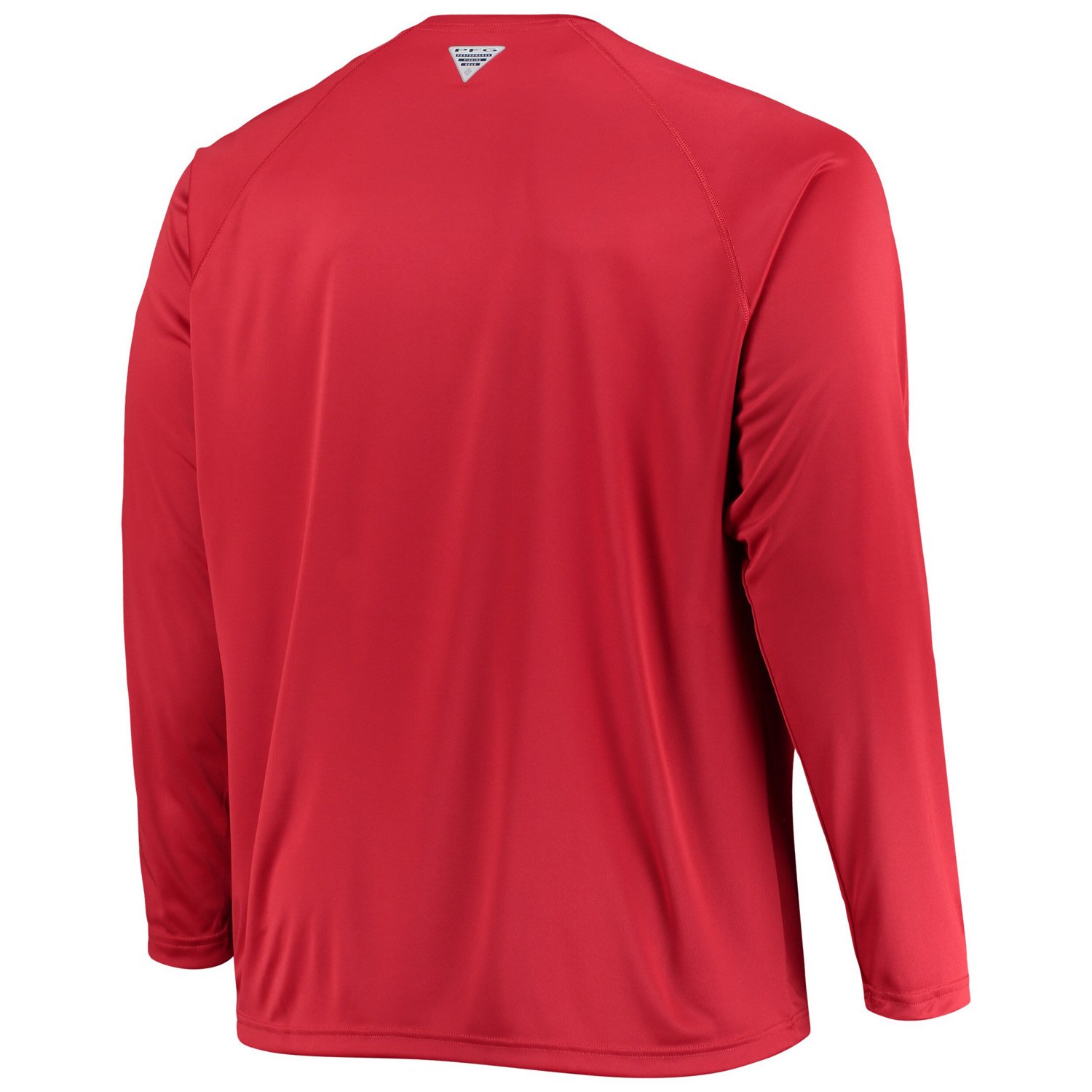 Columbia Ohio State Buckeyes Big  Tall Terminal Tackle Raglan Omni-Shade Long Sleeve T-Shirt - view number 3