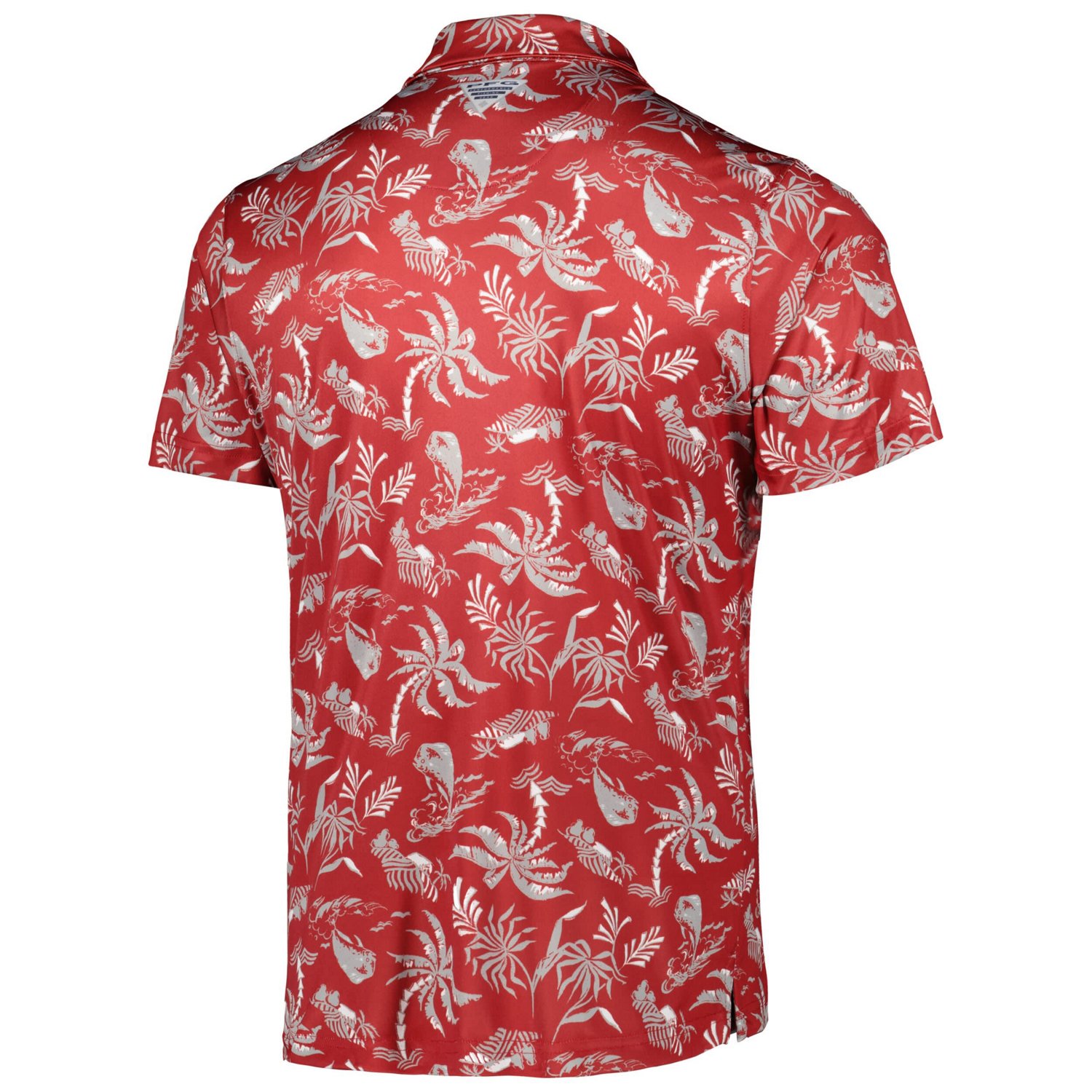Columbia Oklahoma Sooners Super Terminal Tackle Omni-Shade Polo                                                                  - view number 3