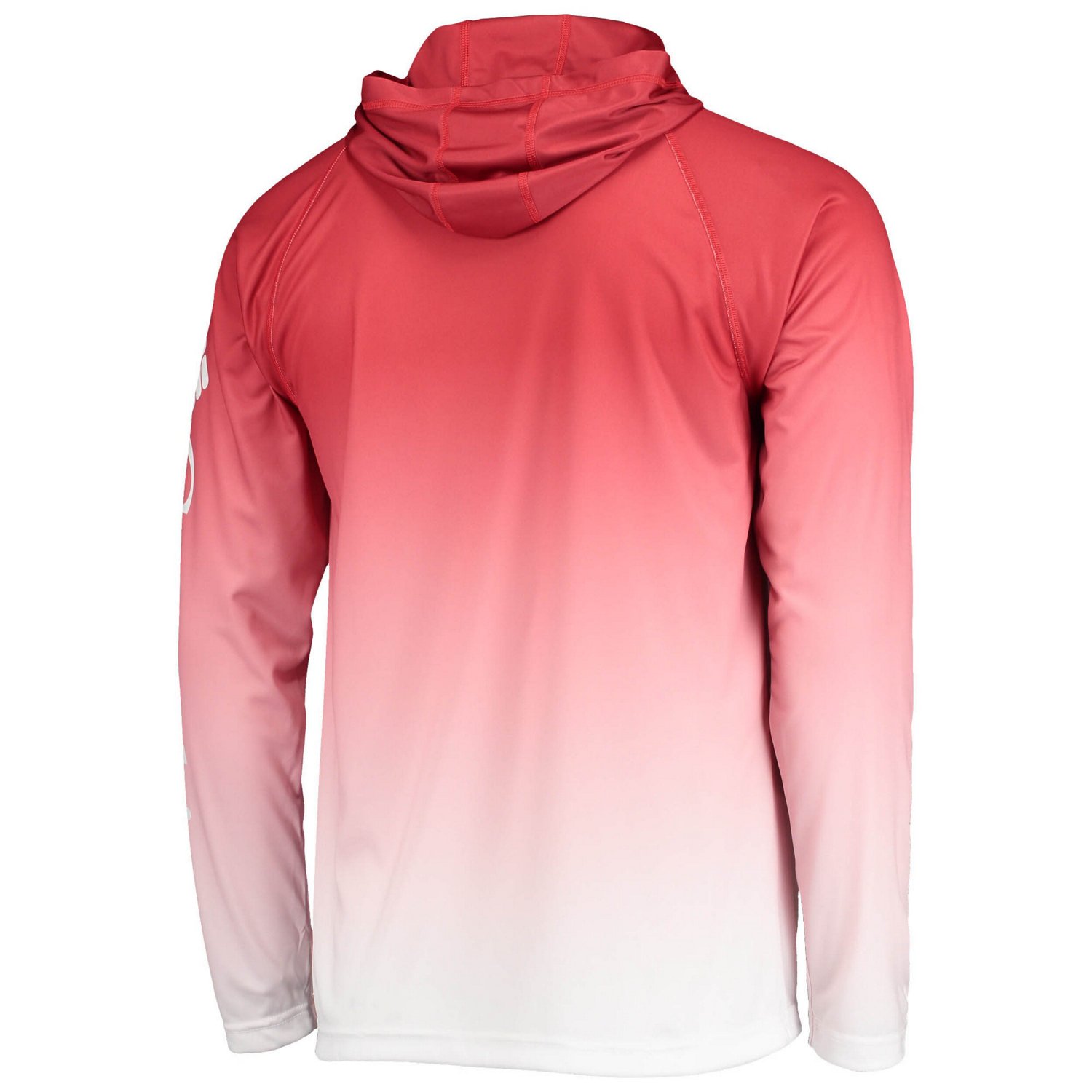 Columbia PFG Nebraska Huskers Terminal Tackle Omni-Shade UPF 50 Long Sleeve Hooded Top - view number 3