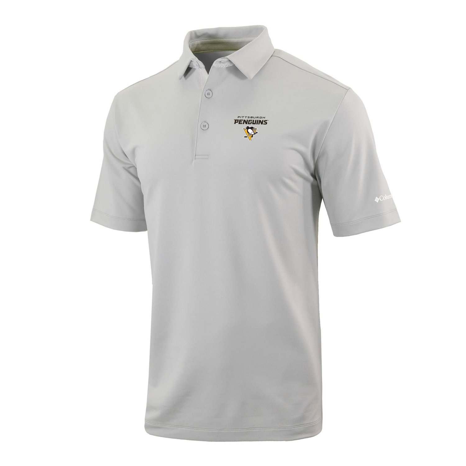 Columbia Pittsburgh Penguins Even Lie Omni-Wick Polo - view number 2
