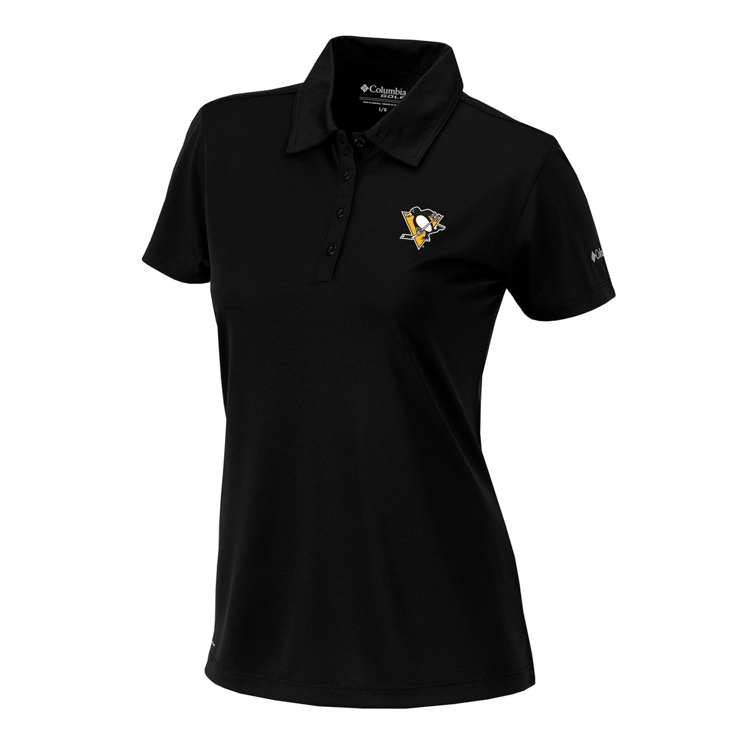 Columbia Pittsburgh Penguins Omni-Wick Birdie Polo - view number 2