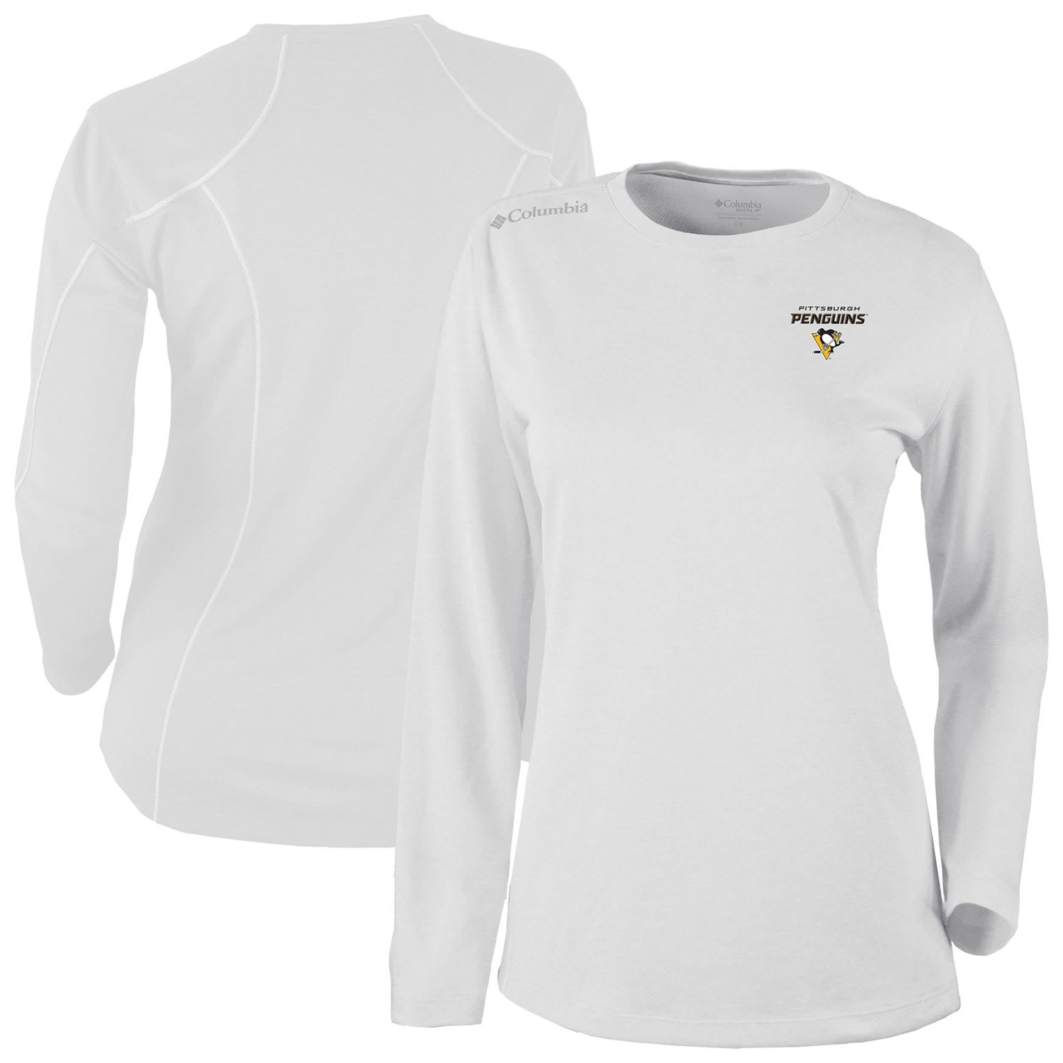 Columbia Pittsburgh Penguins Shotgun Omni-Wick Raglan Long Sleeve T-Shirt