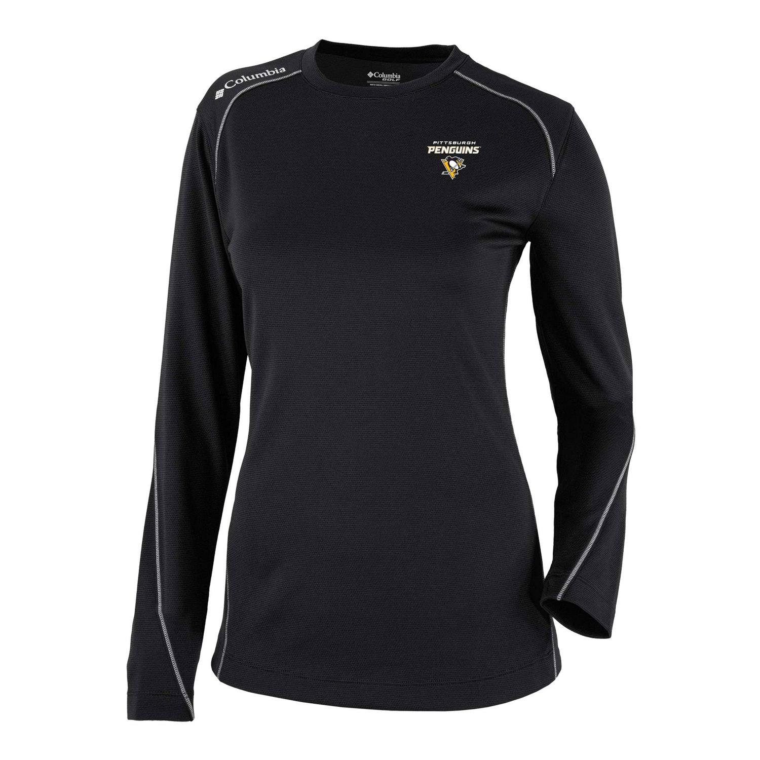 Columbia Pittsburgh Penguins Shotgun Omni-Wick Raglan Long Sleeve T-Shirt