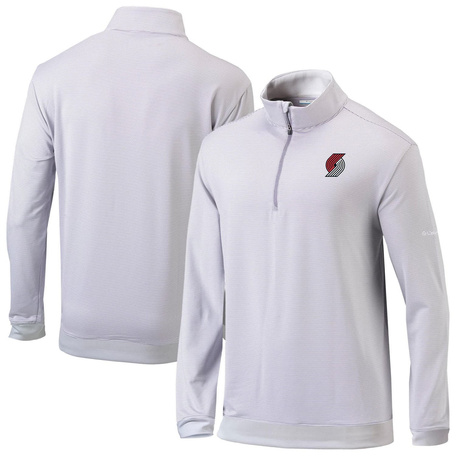 Columbia Portland Trail Blazers Omni-Wick Even Lie Quarter-Zip Top