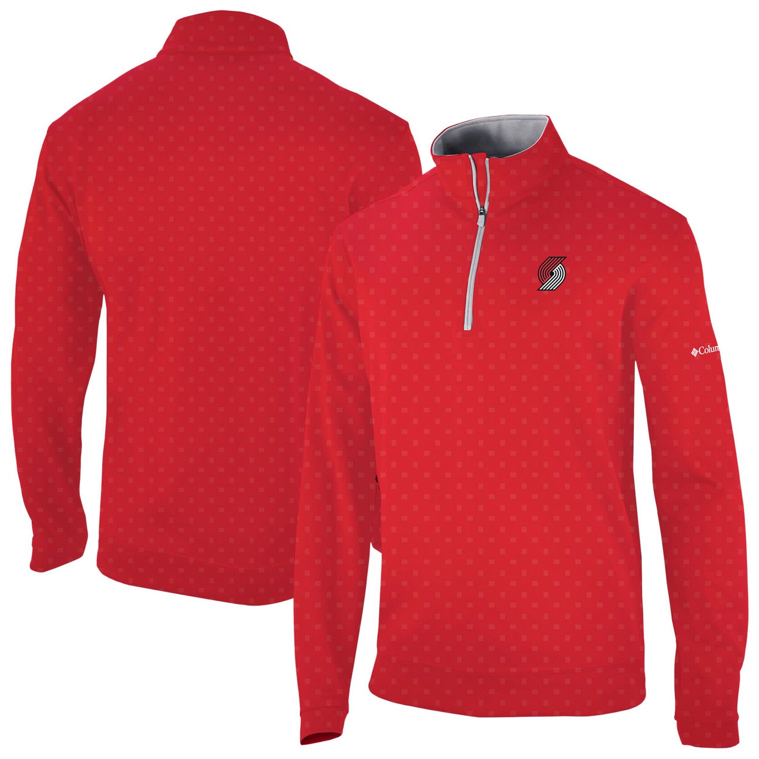 Columbia Portland Trail Blazers Wickham Hills Omni-Wick Quarter-Zip Jacket