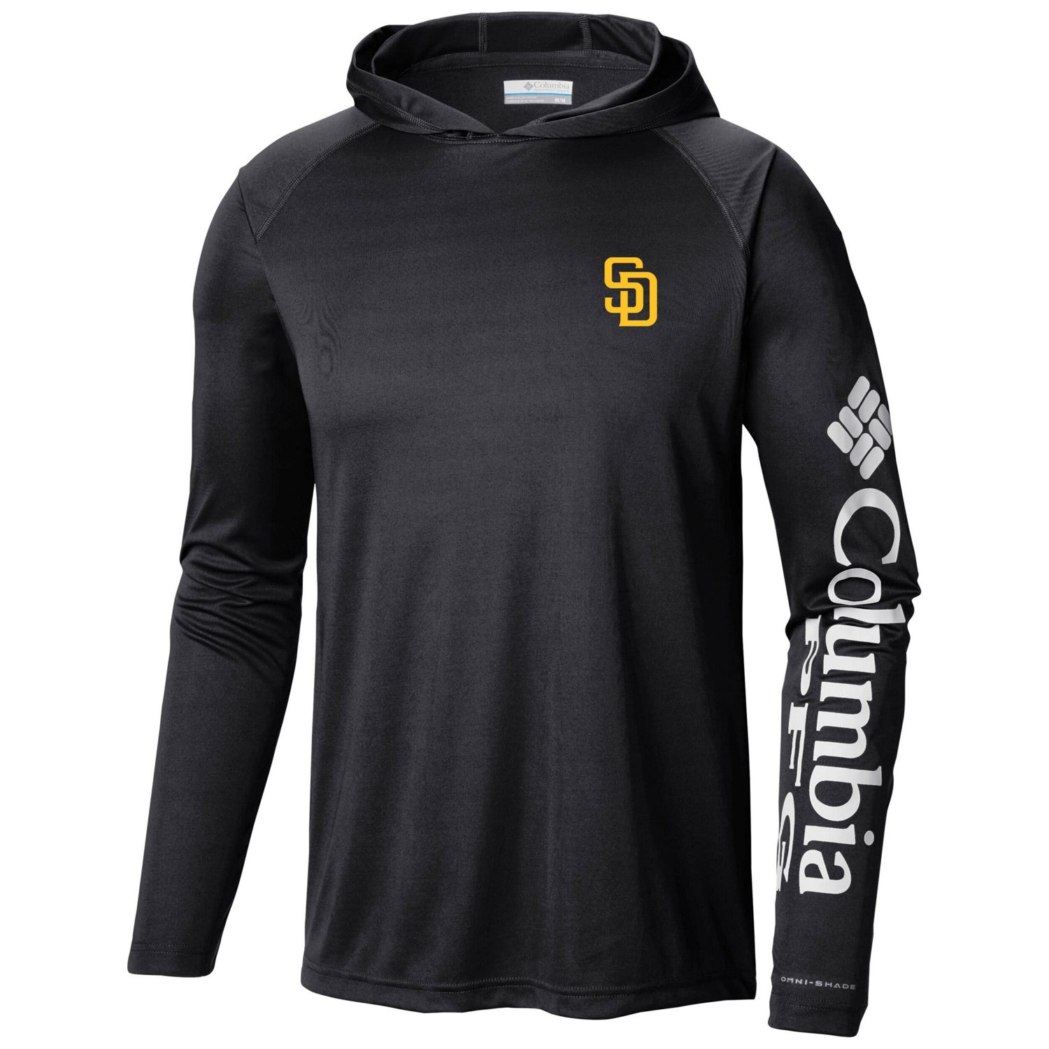 Columbia San Diego Padres Terminal Tackle Long Sleeve Hoodie T-Shirt