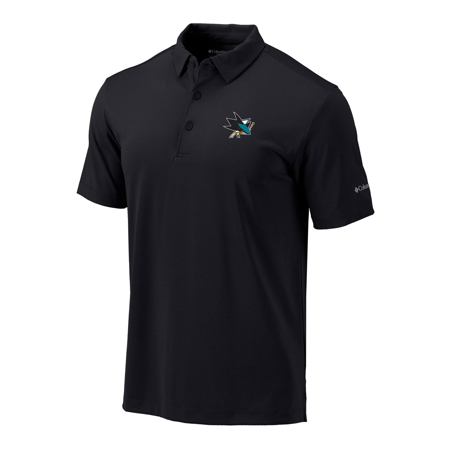 Columbia San Jose Sharks Drive Omni-Wick Polo - view number 2