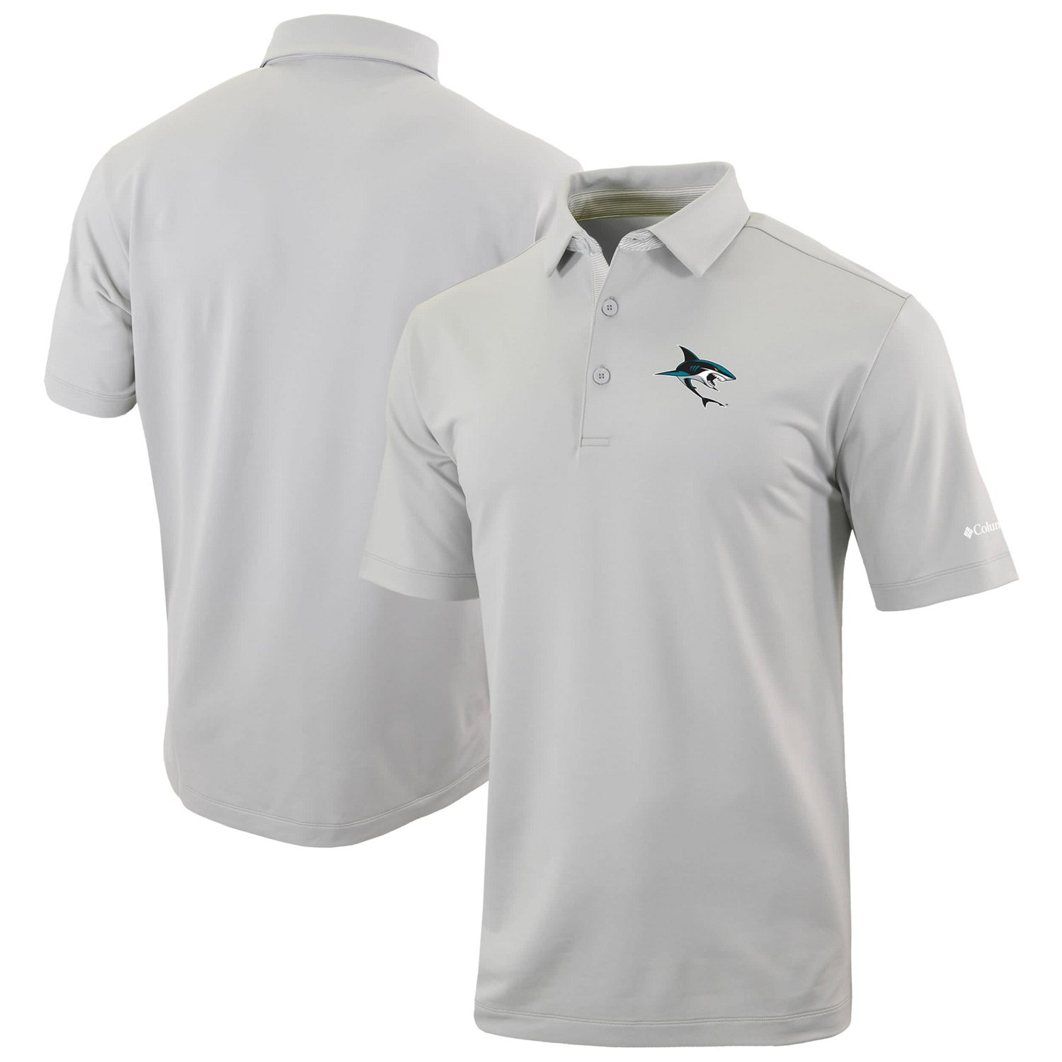 Columbia San Jose Sharks Even Lie Omni-Wick Polo