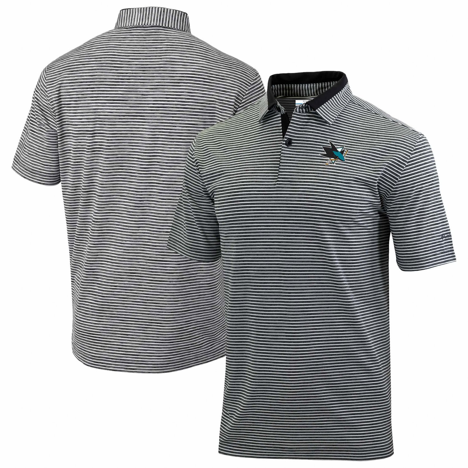 Columbia San Jose Sharks Golden Hills Omni-Wick Polo