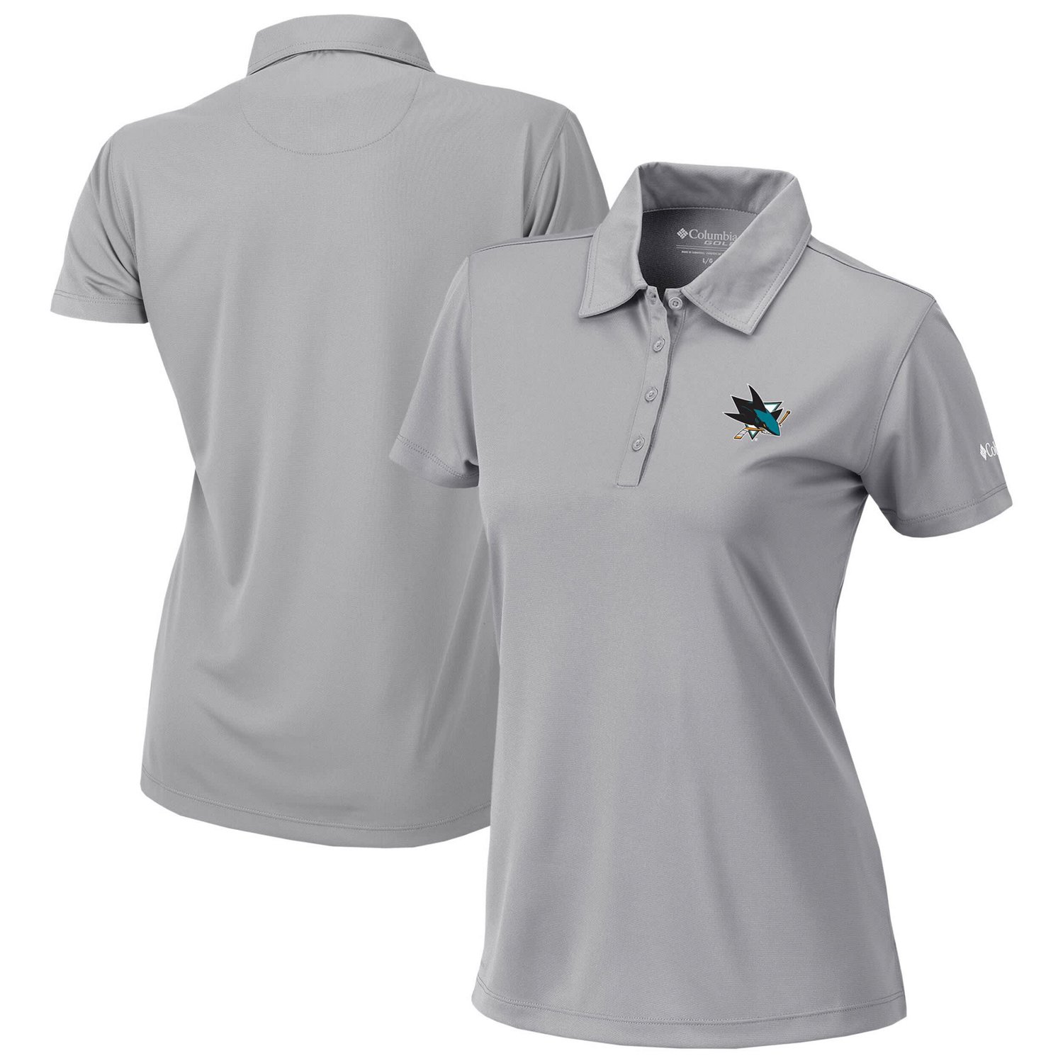 Columbia San Jose Sharks Omni-Wick Birdie Polo