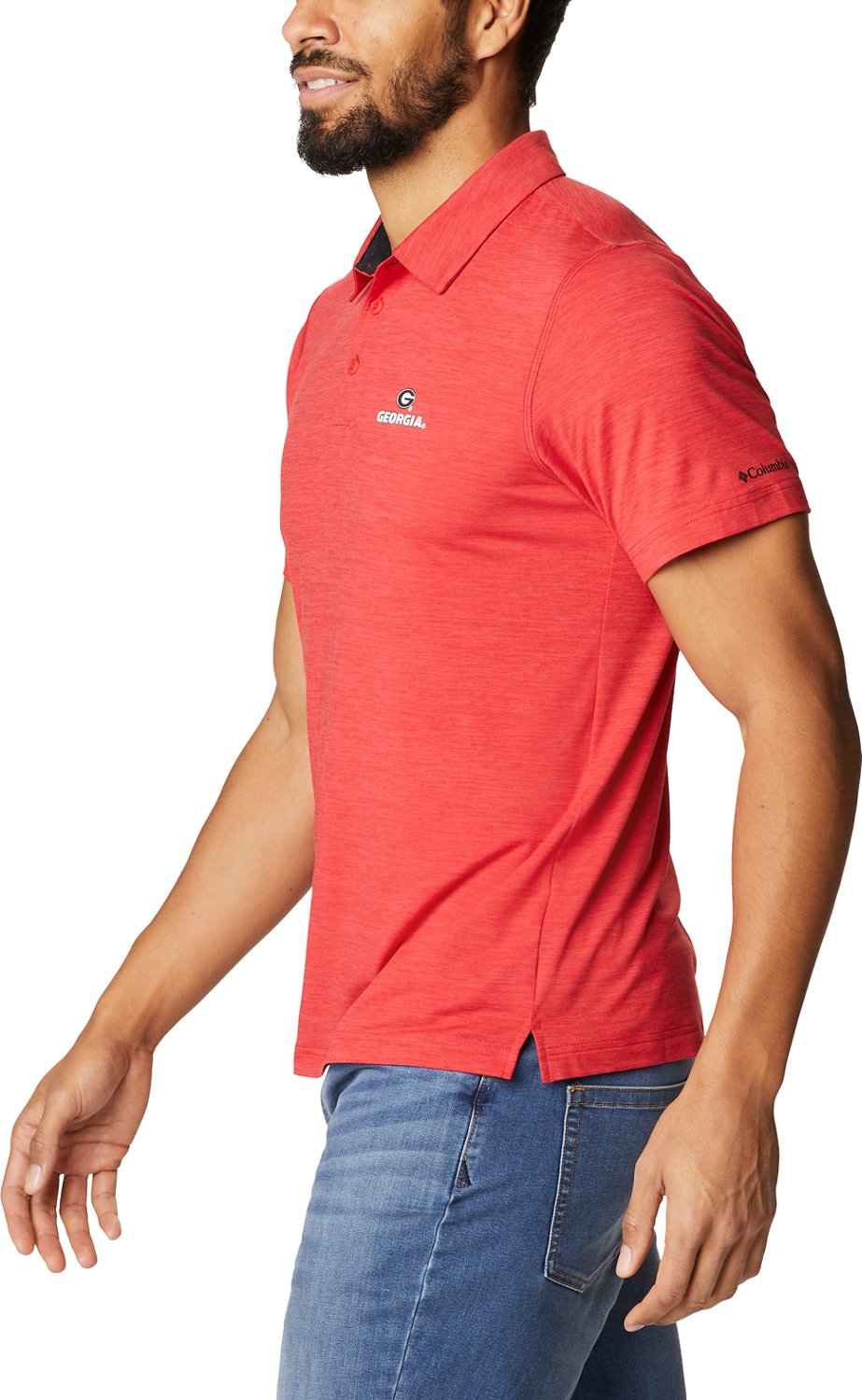 Columbia Sportswear Men's University of Georgia Tech Trail Polo                                                                  - view number 3