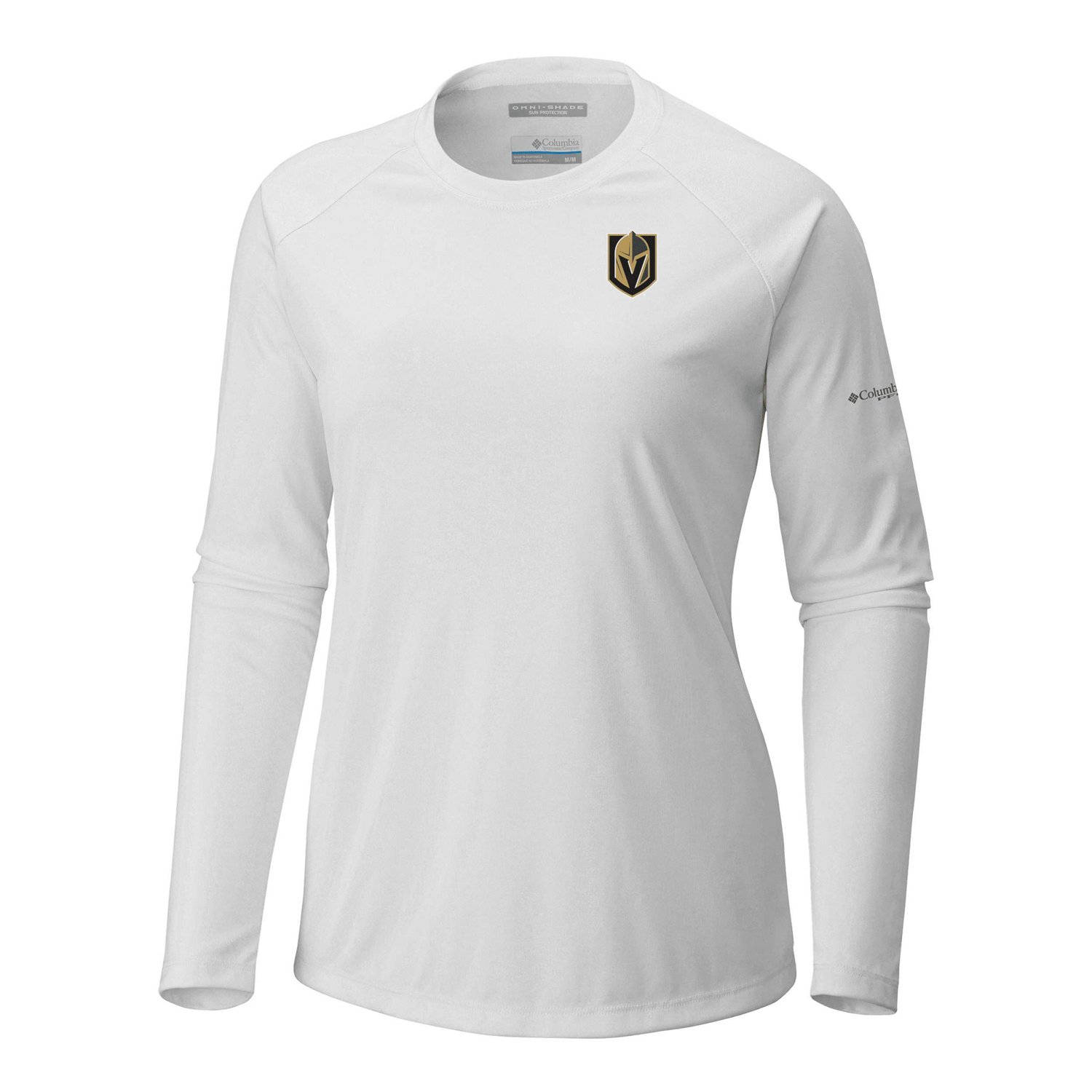 Columbia Vegas Golden Knights Omni-Shade Tidal Tee II Raglan Long Sleeve T-Shirt - view number 2